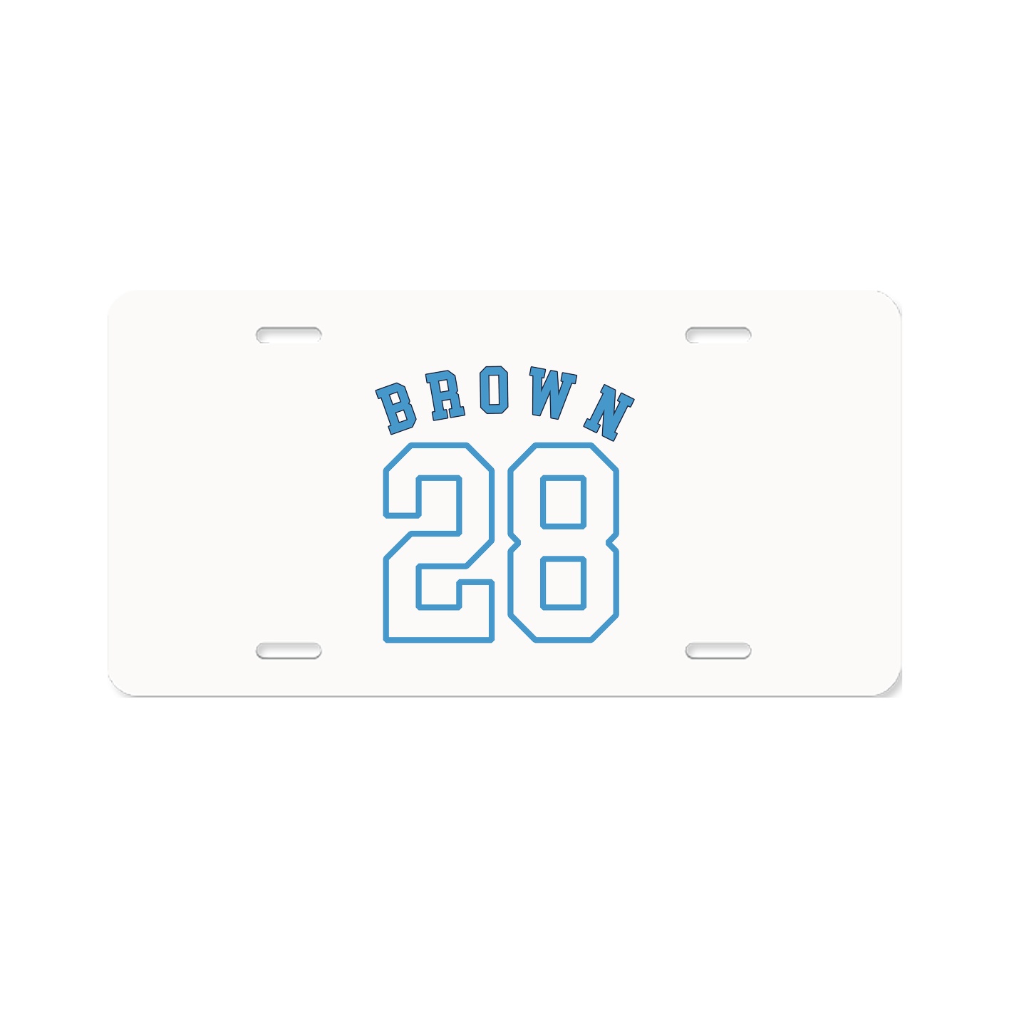 License Plate — Shirsey Arch in Classic