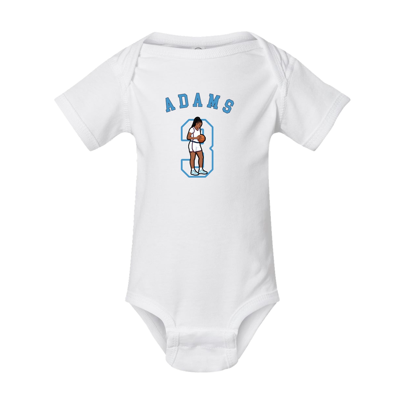Baby Onesie — Shirsey Arch in White