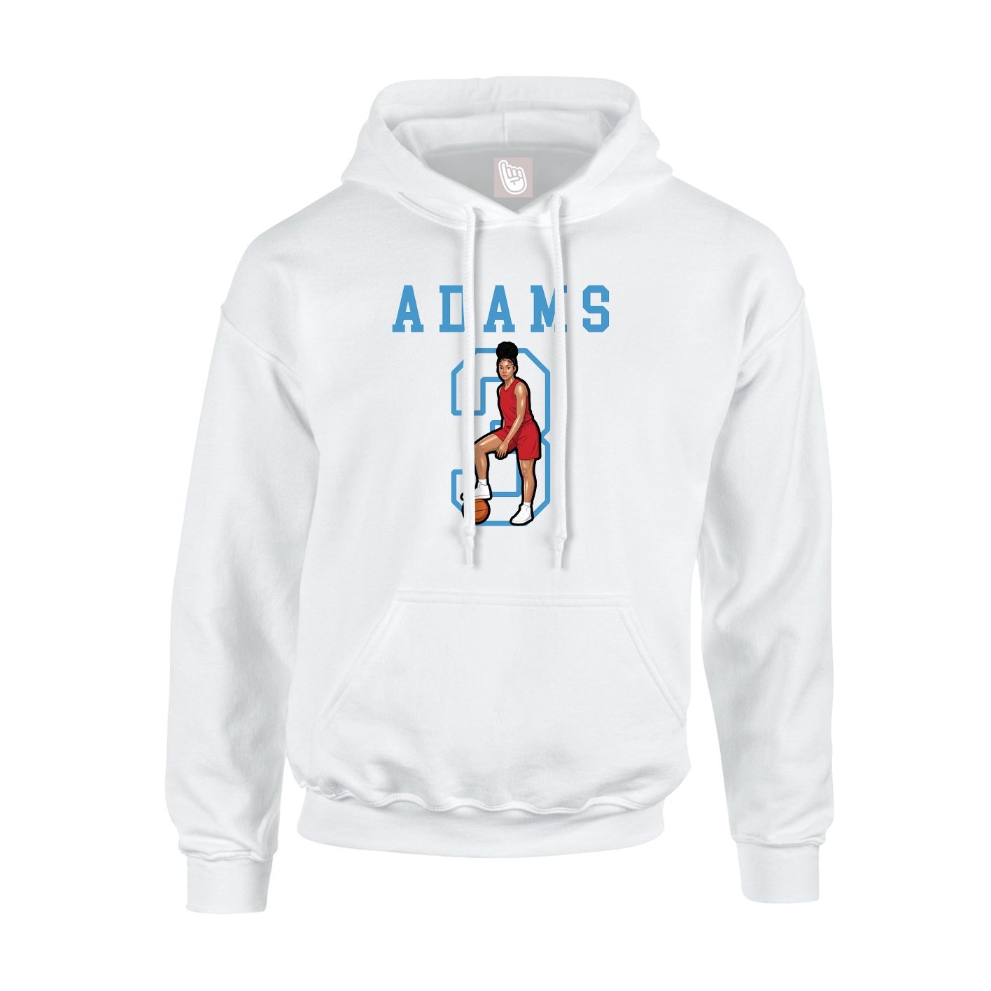 Hoodie — Shirsey in White