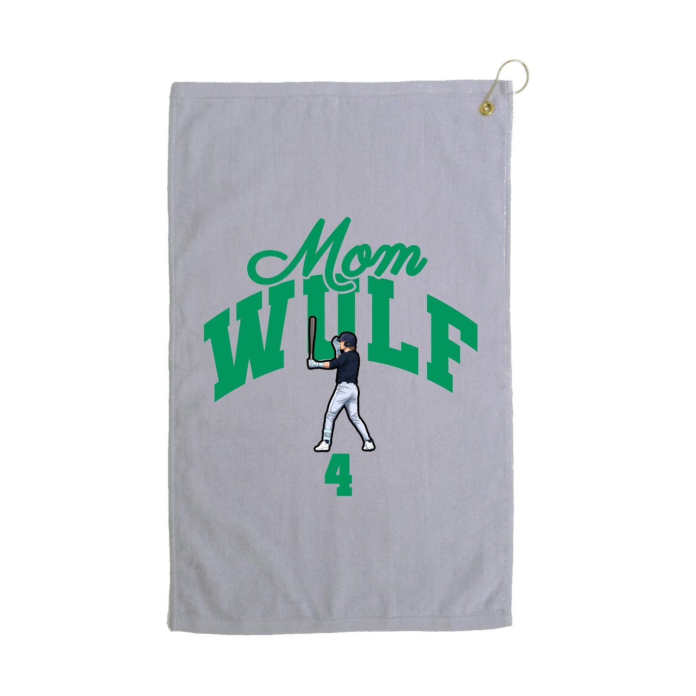 Golf Towel — Mothers Day Arch in Grey