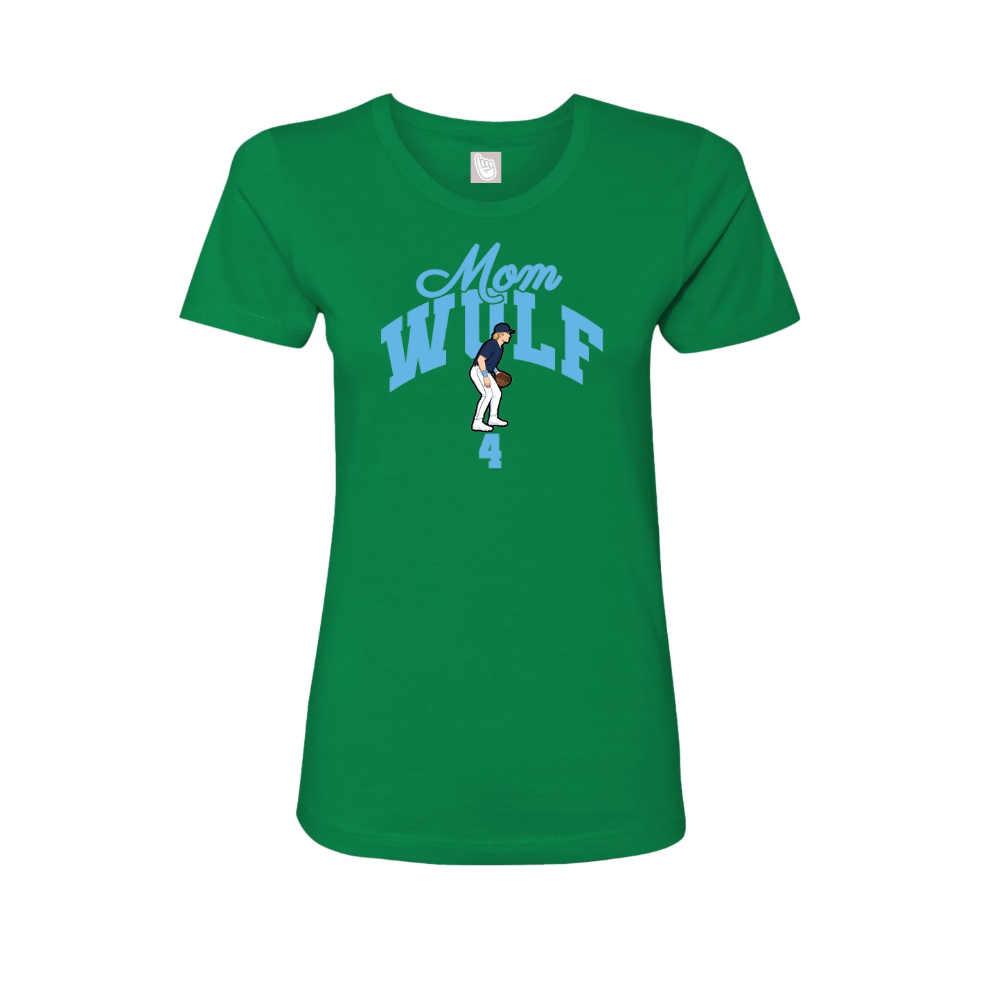 Womens Tee — Mothers Day Arch in Green