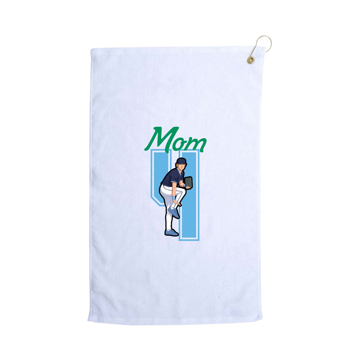 Golf Towel — Mothers Day Shirsey in White