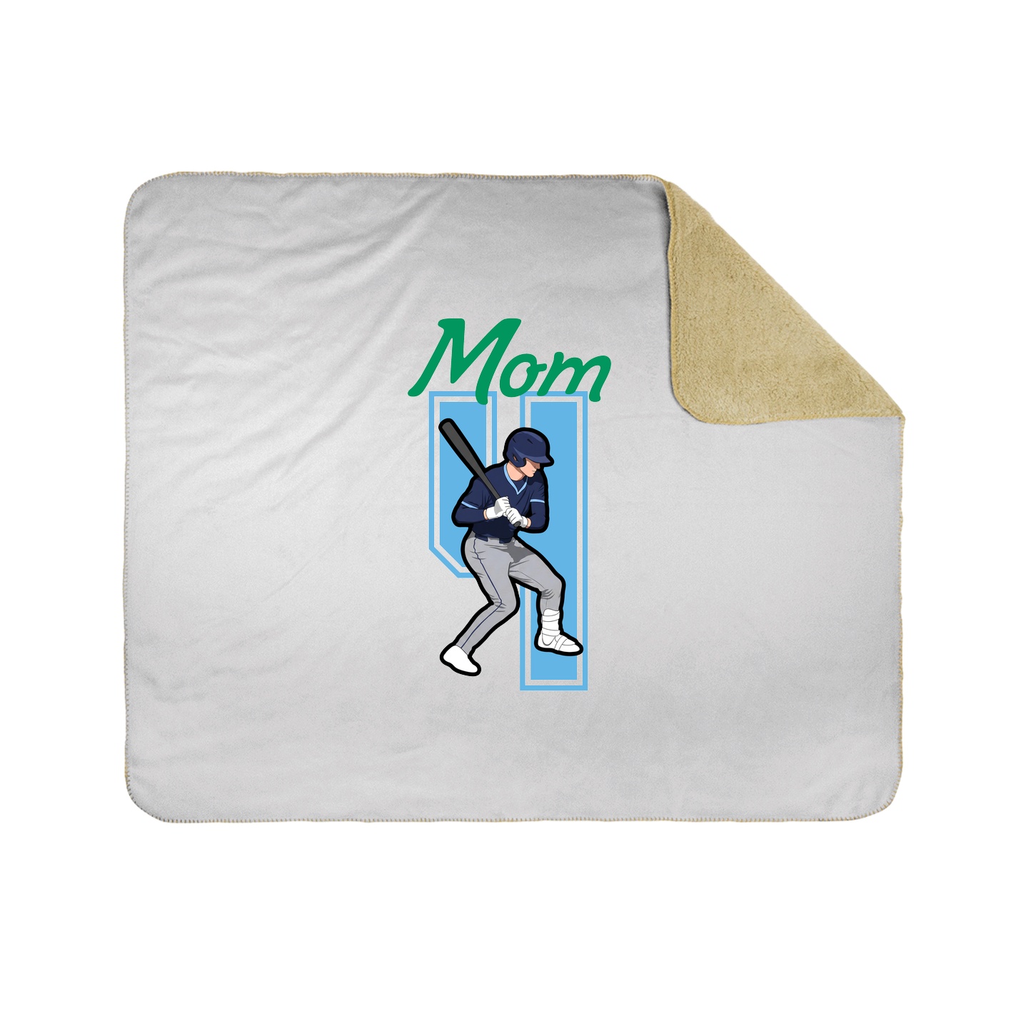 Throw Blanket — Mothers Day Shirsey in White