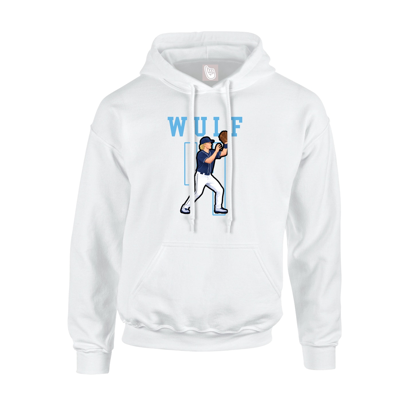 Youth Hoodie — Shirsey in White