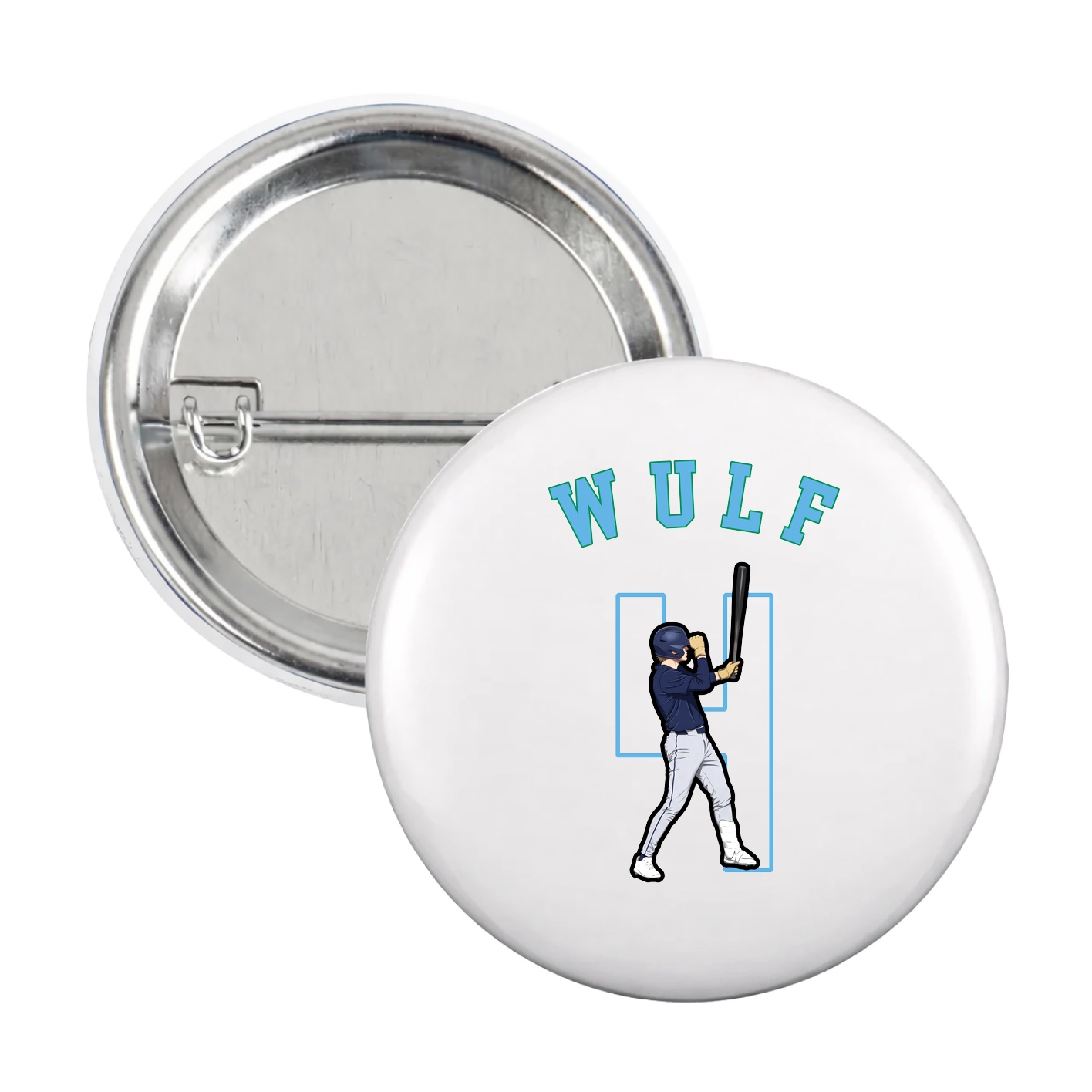 Game Day Button — Shirsey Arch in White