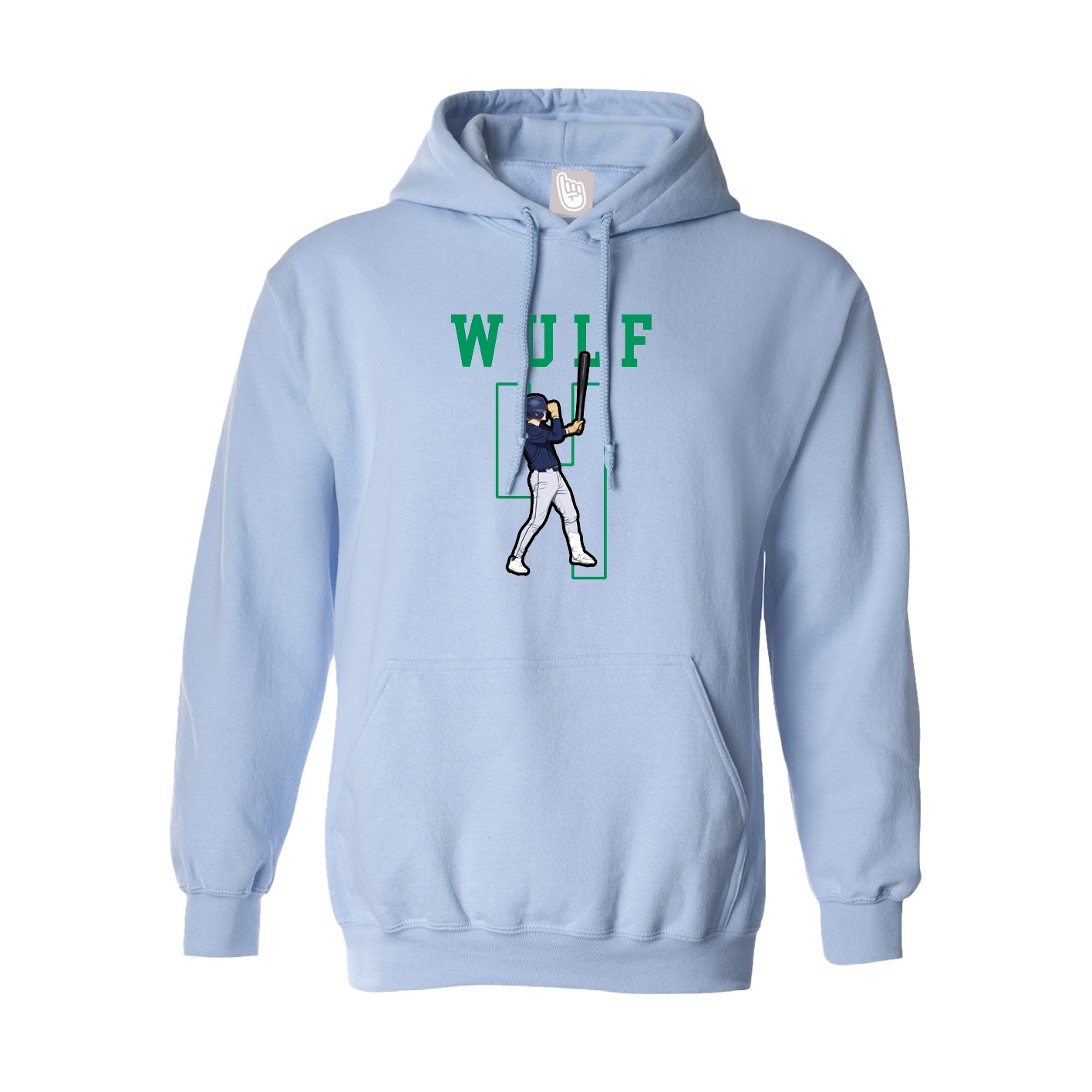 Hoodie — Shirsey in Light Blue