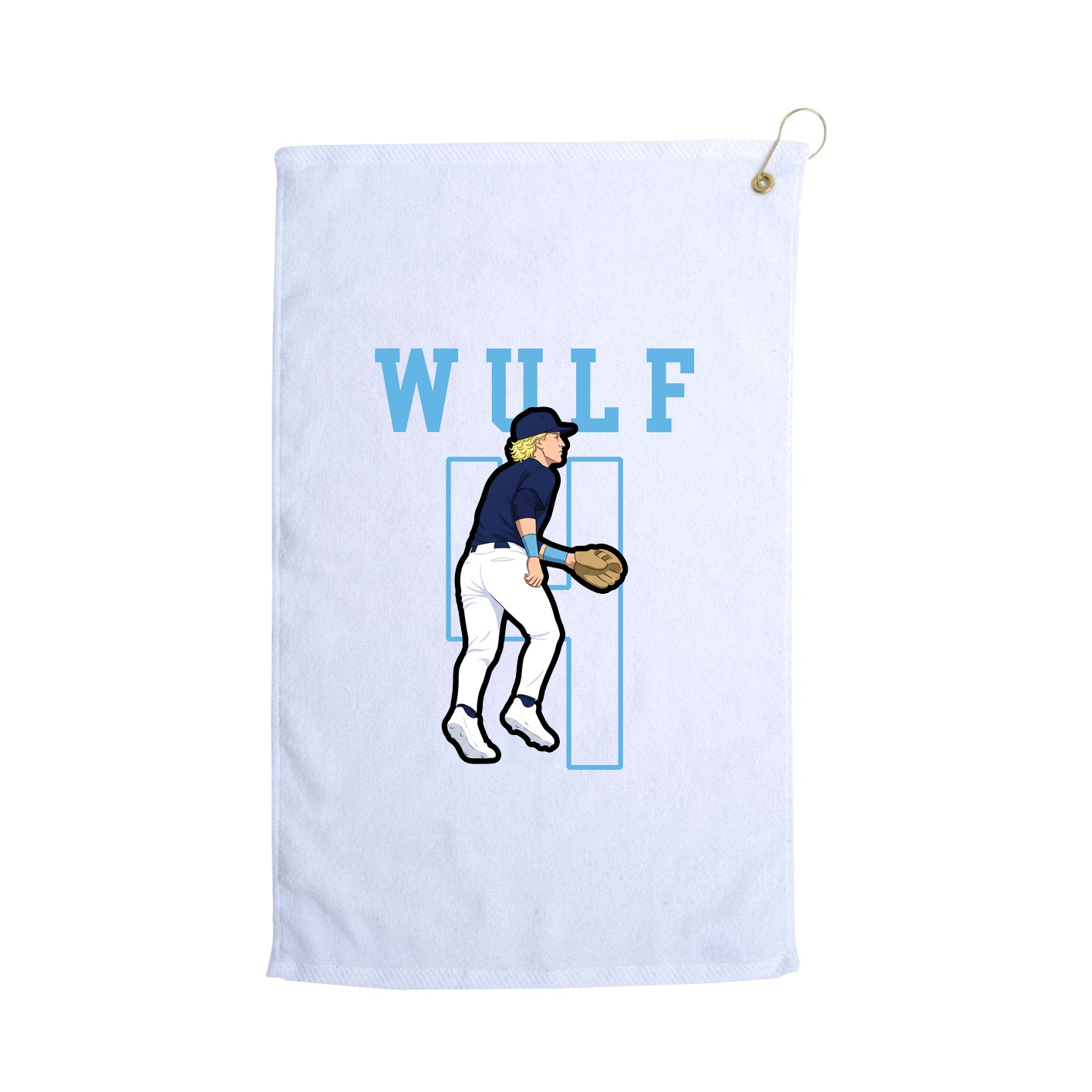 Golf Towel — Shirsey in White