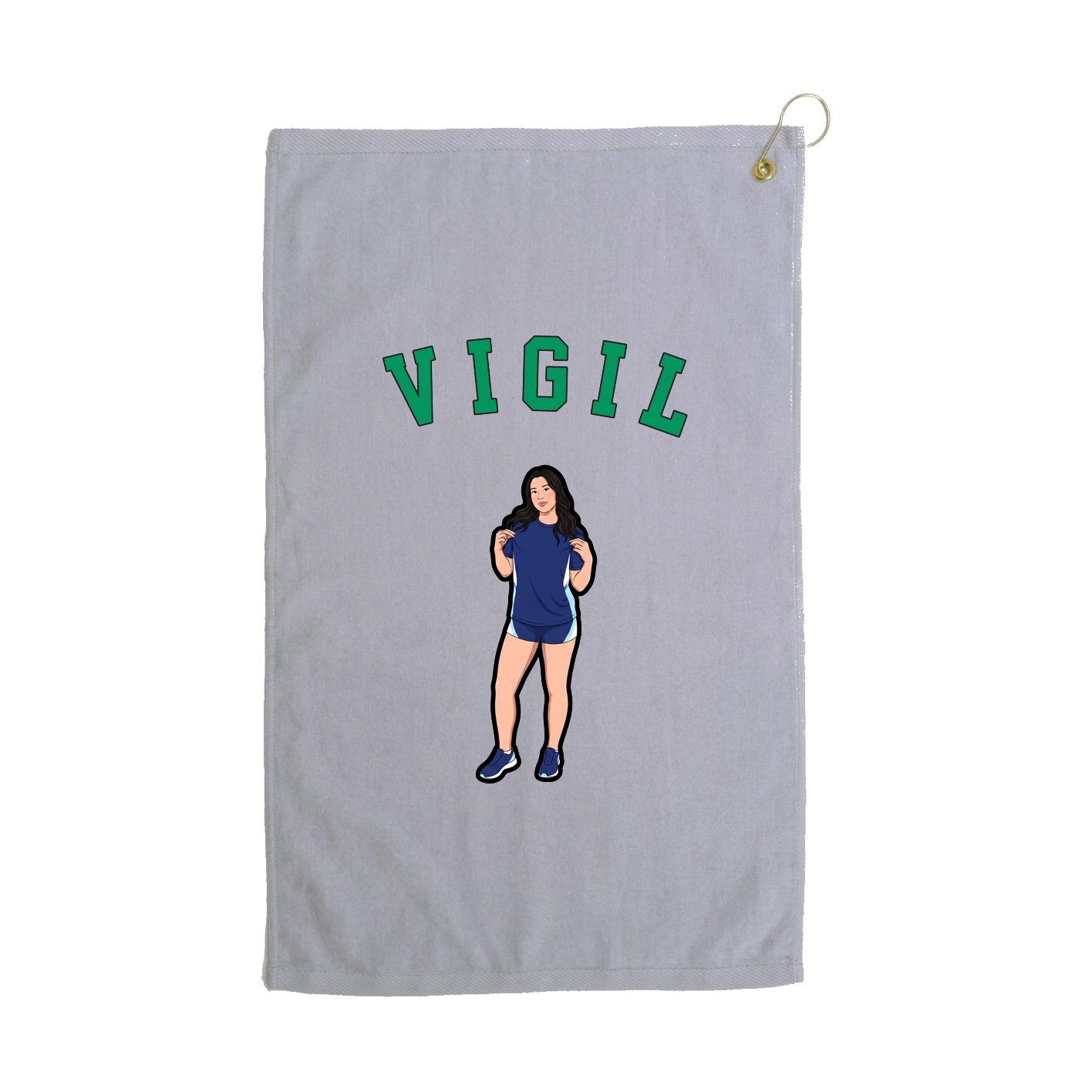 Golf Towel — Shirsey Arch in Grey