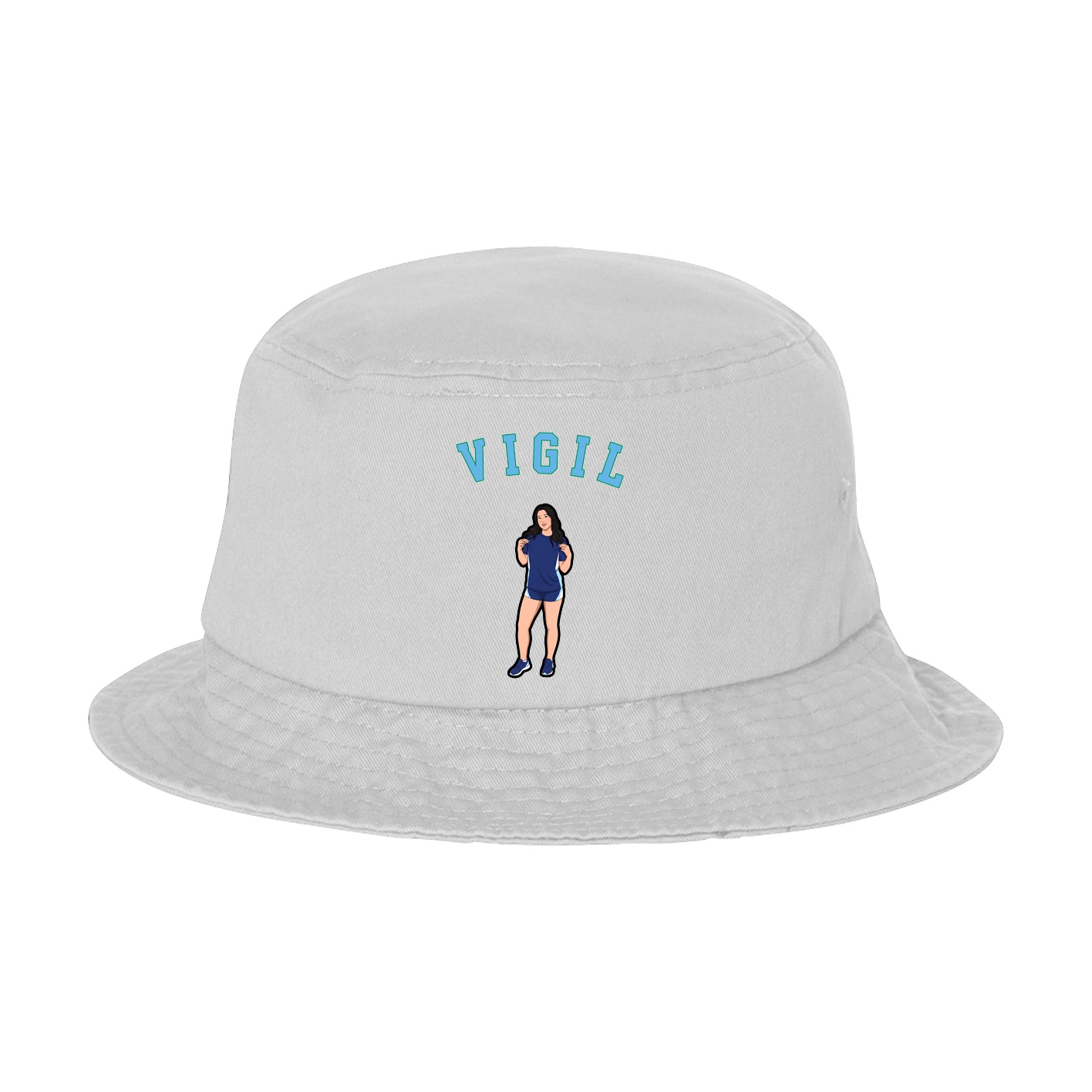 Bucket Cap — Shirsey Arch in White