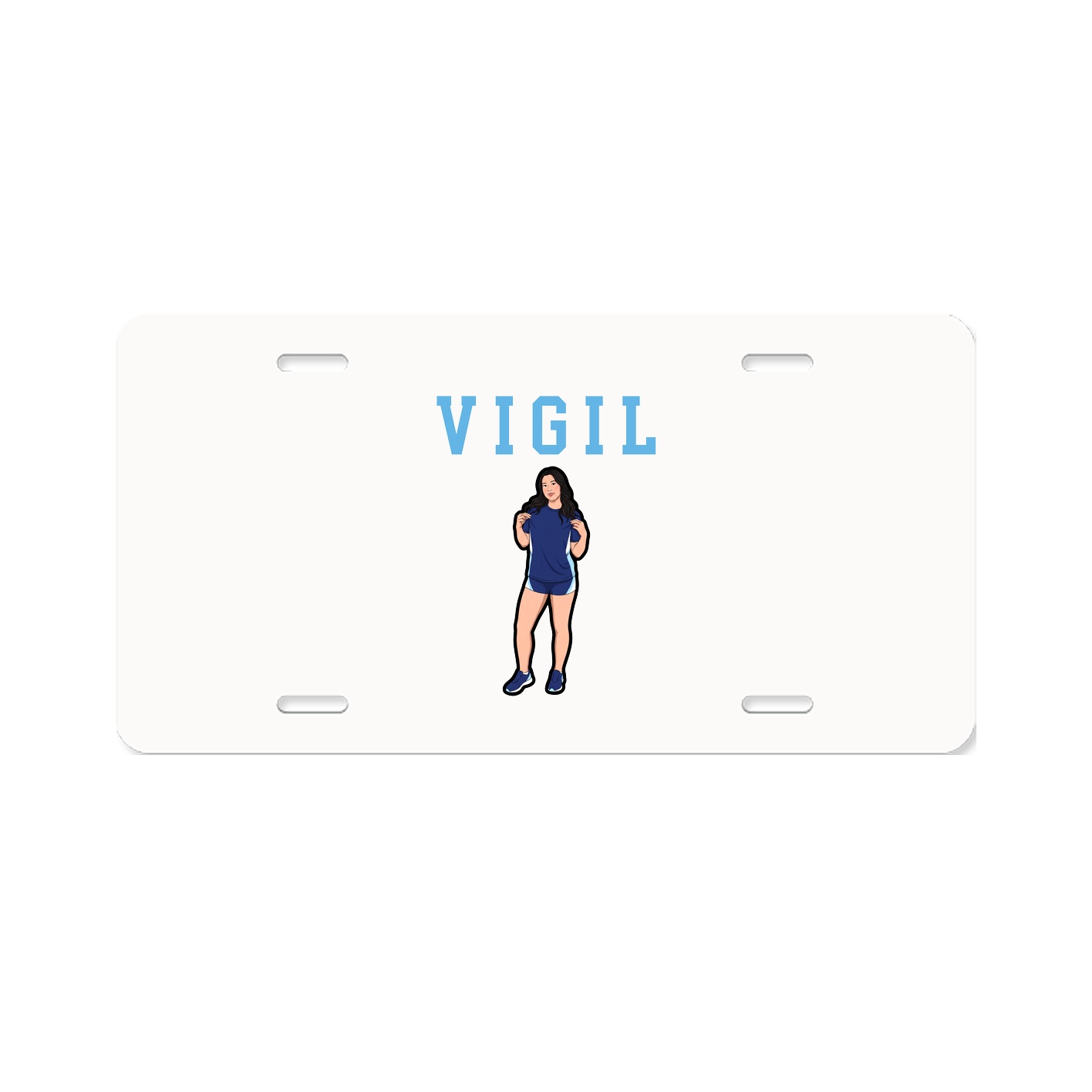 License Plate — Shirsey in Classic