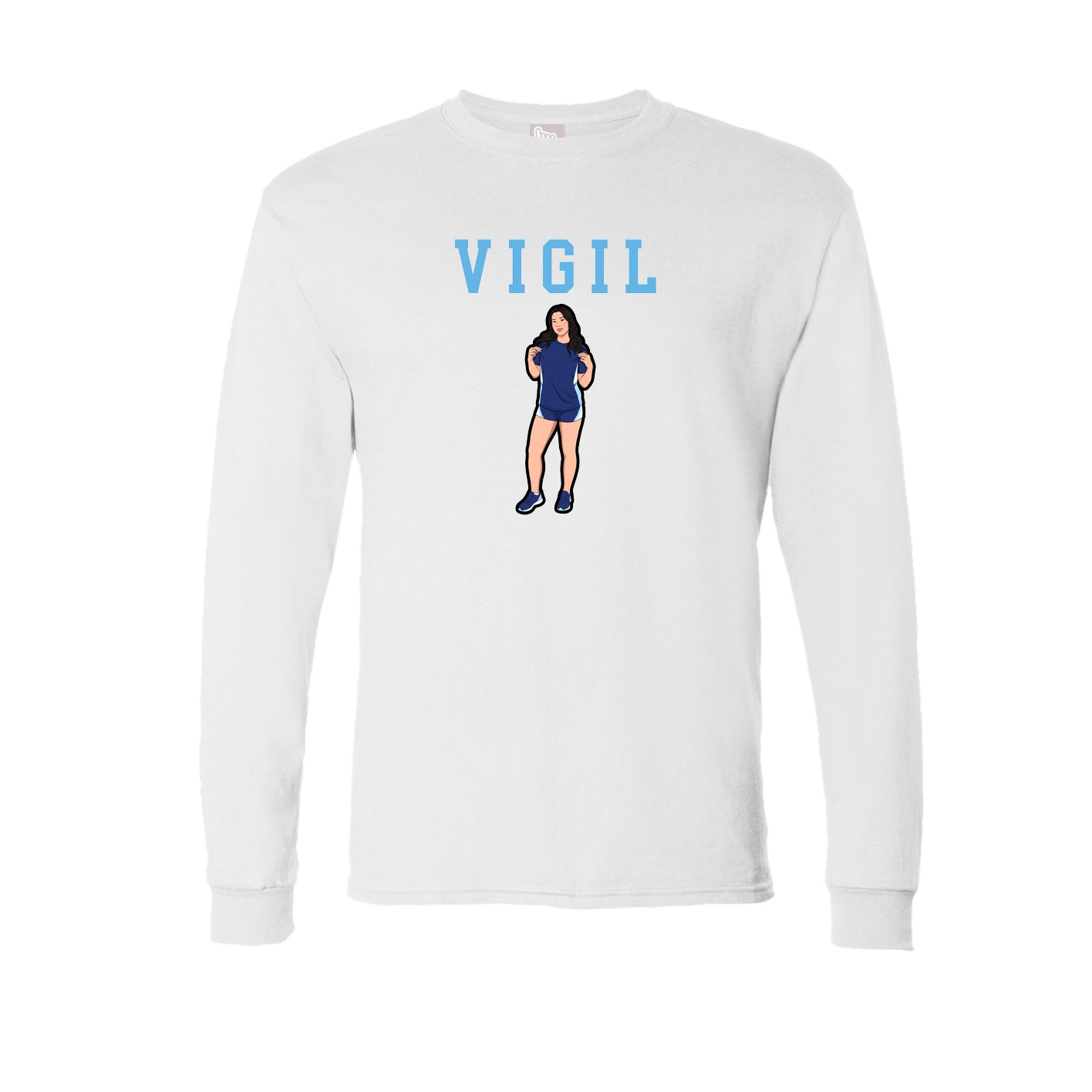Long Sleeve Tee — Shirsey in White