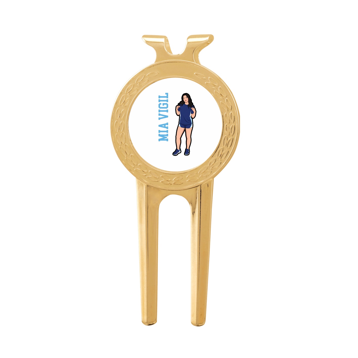 Divot Tool with Ball Marker — Name Vertical in Classic