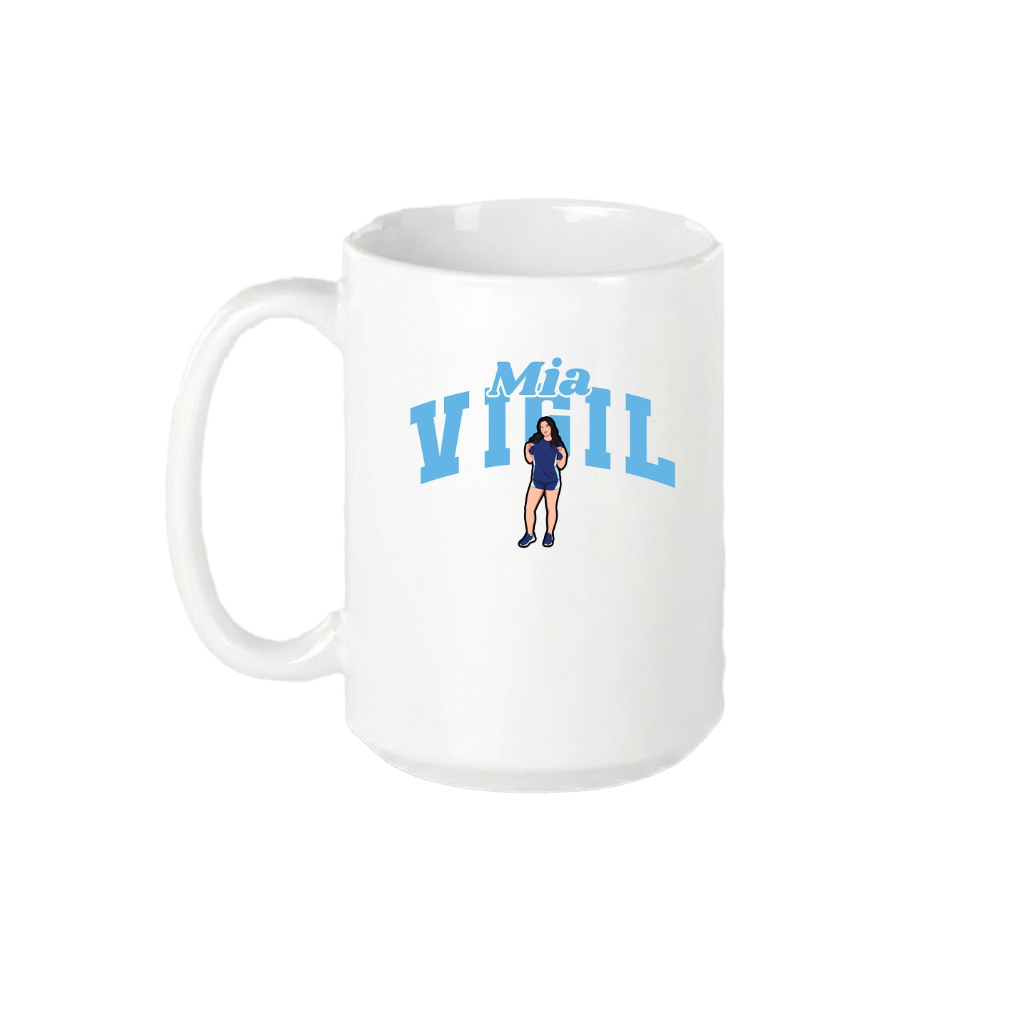 15oz Coffee Mug — Signature Arch in White