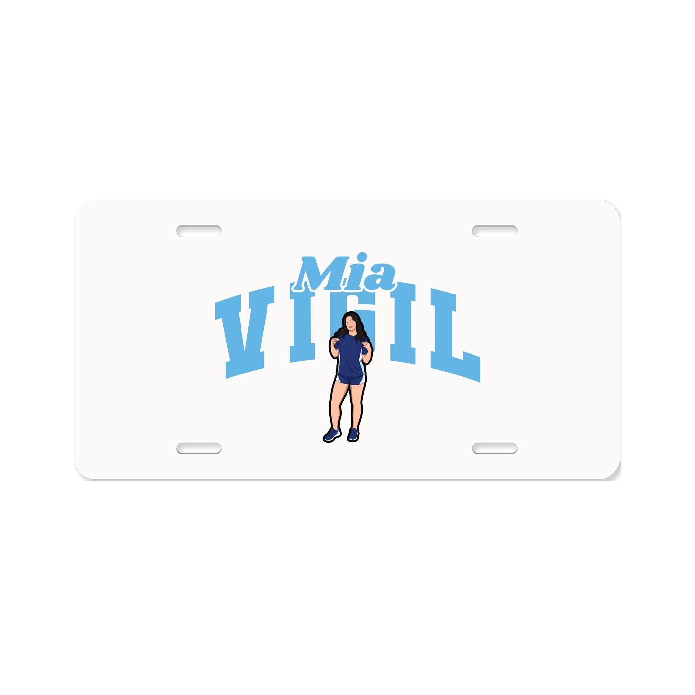License Plate — Signature Arch in Classic