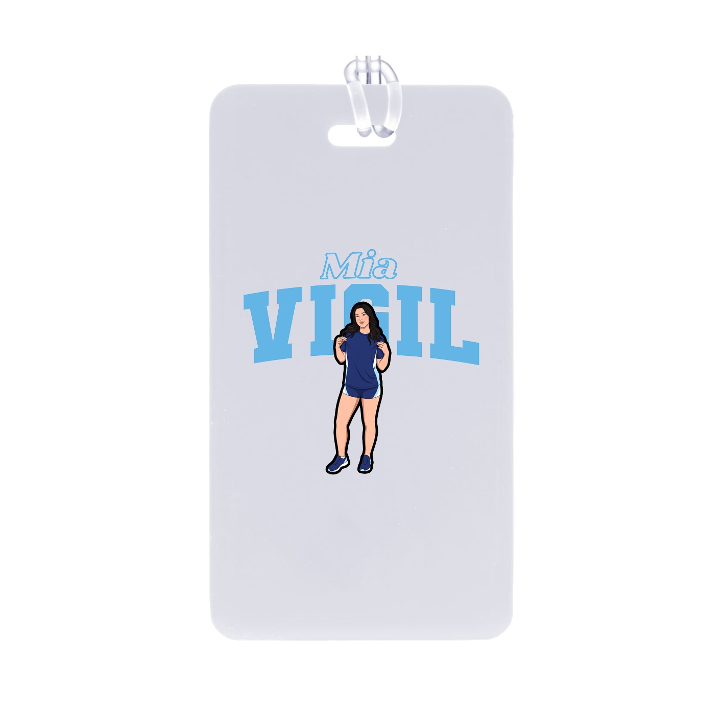 Bag Tag — Name Arch in Classic