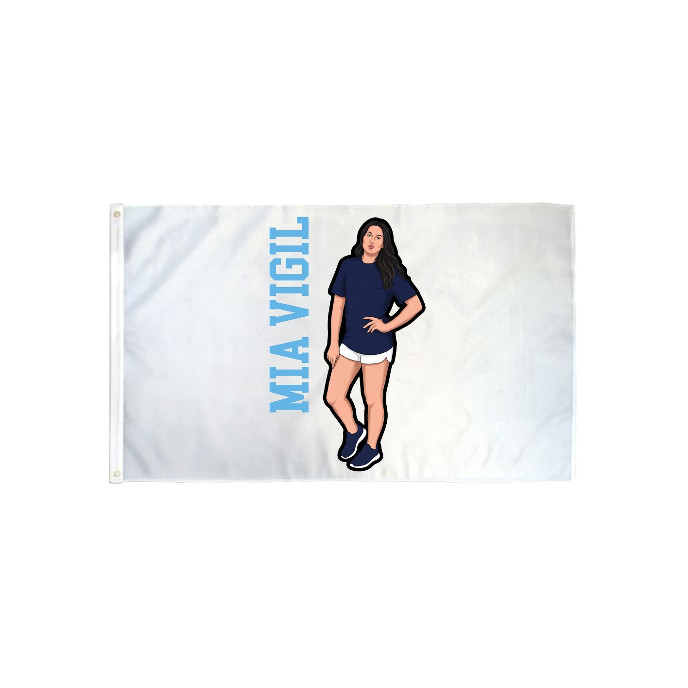 3x5 Flag — Name Vertical in Classic