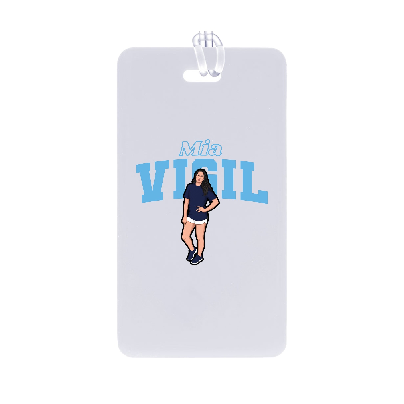 Bag Tag — Name Arch in Classic