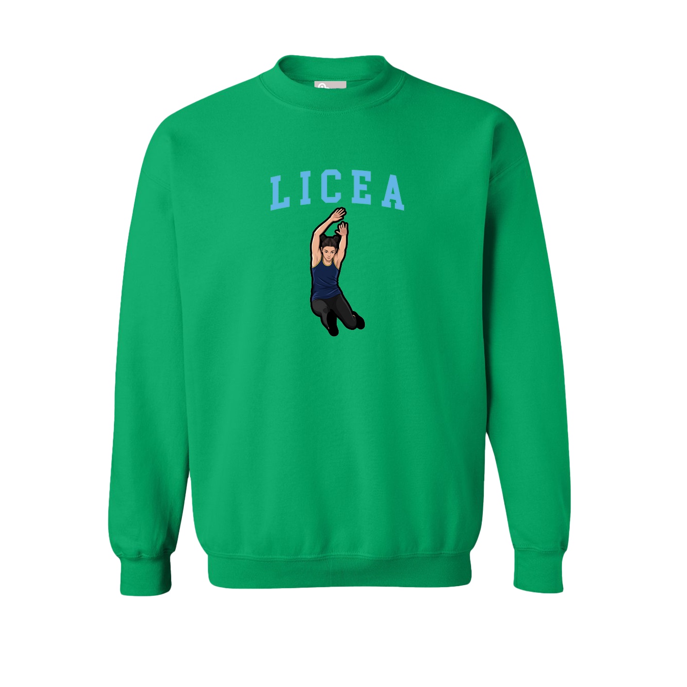 Fleece Crew — Shirsey in Green