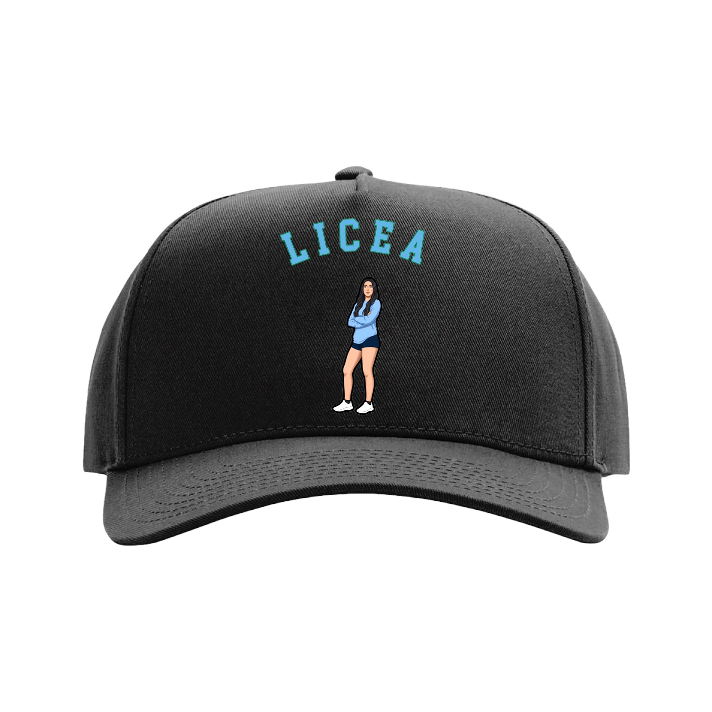 Full Fabric Five-Panel Champ Cap