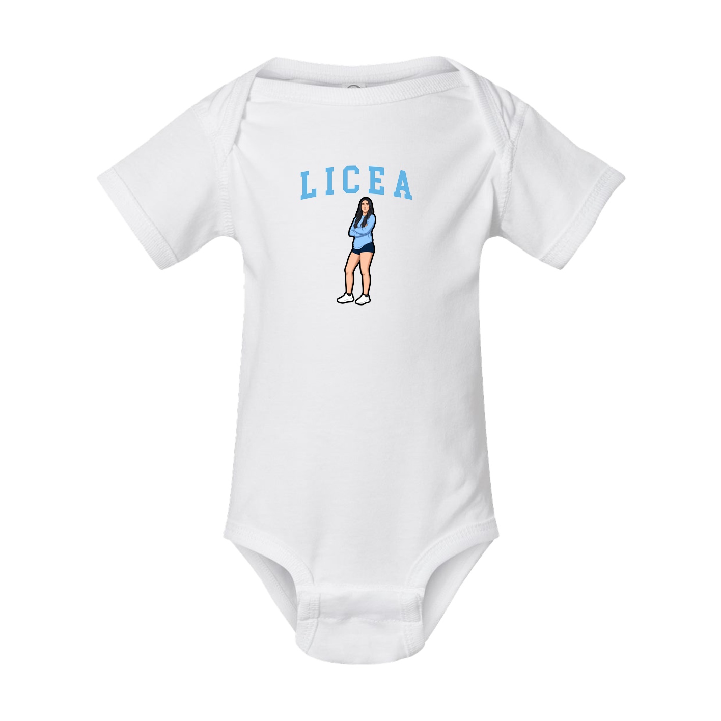 Baby Onesie — Shirsey in White
