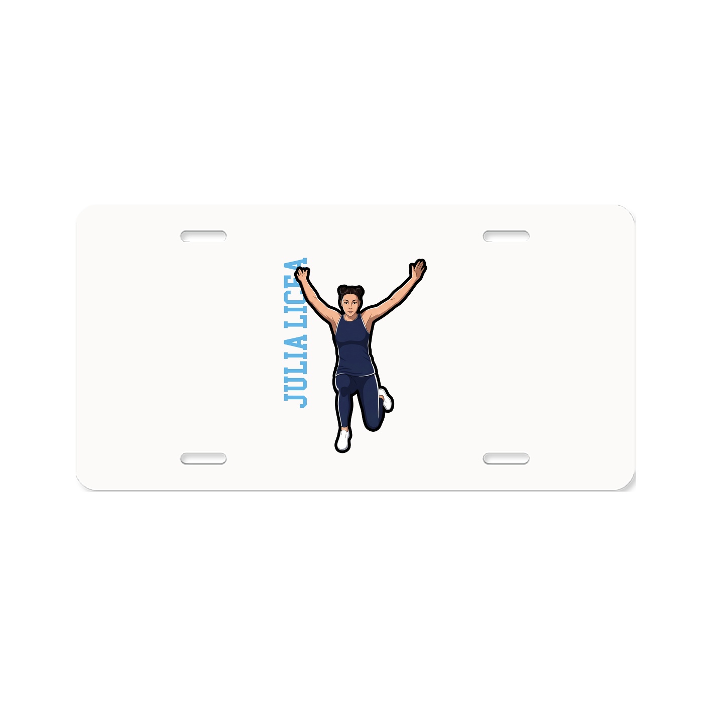 Aluminum License Plate