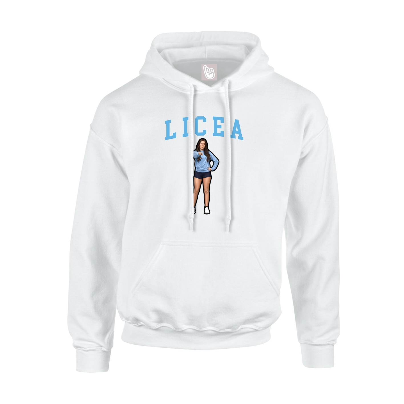 Youth Hoodie — Shirsey in White