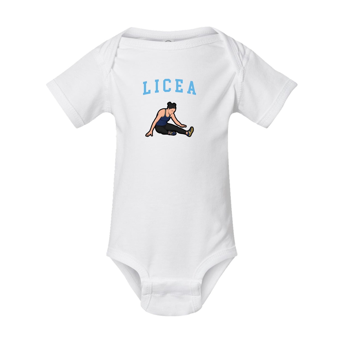 Baby Onesie — Shirsey in White