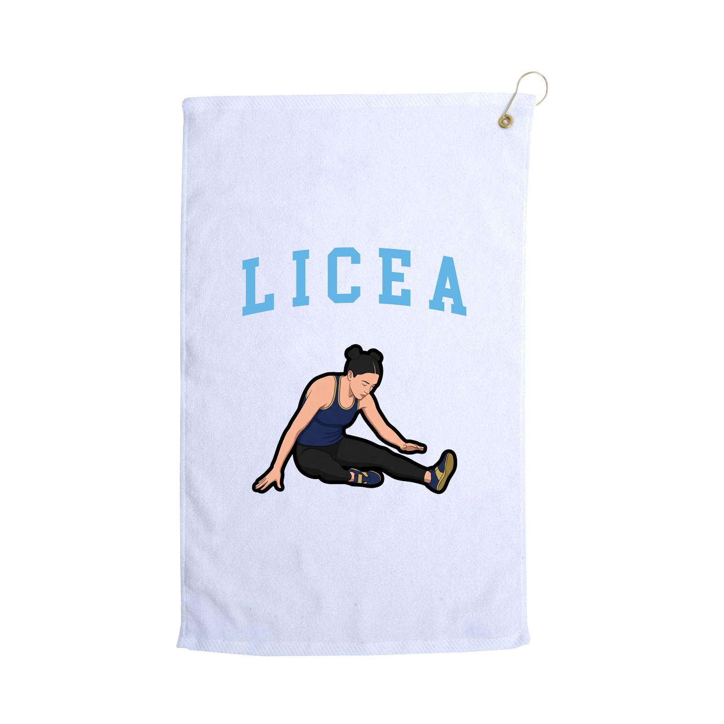 Golf Towel — Shirsey in White