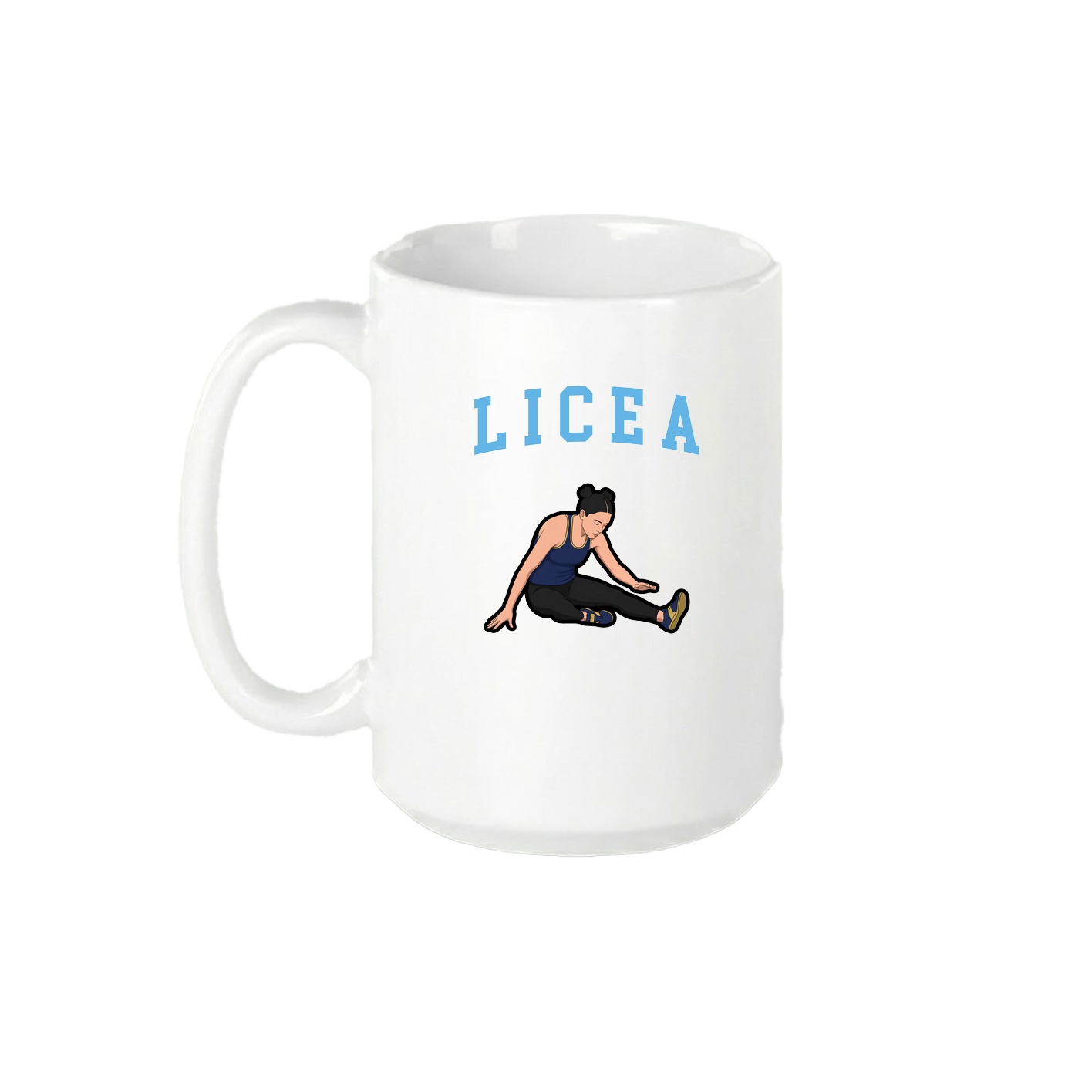 15oz Coffee Mug — Shirsey in White