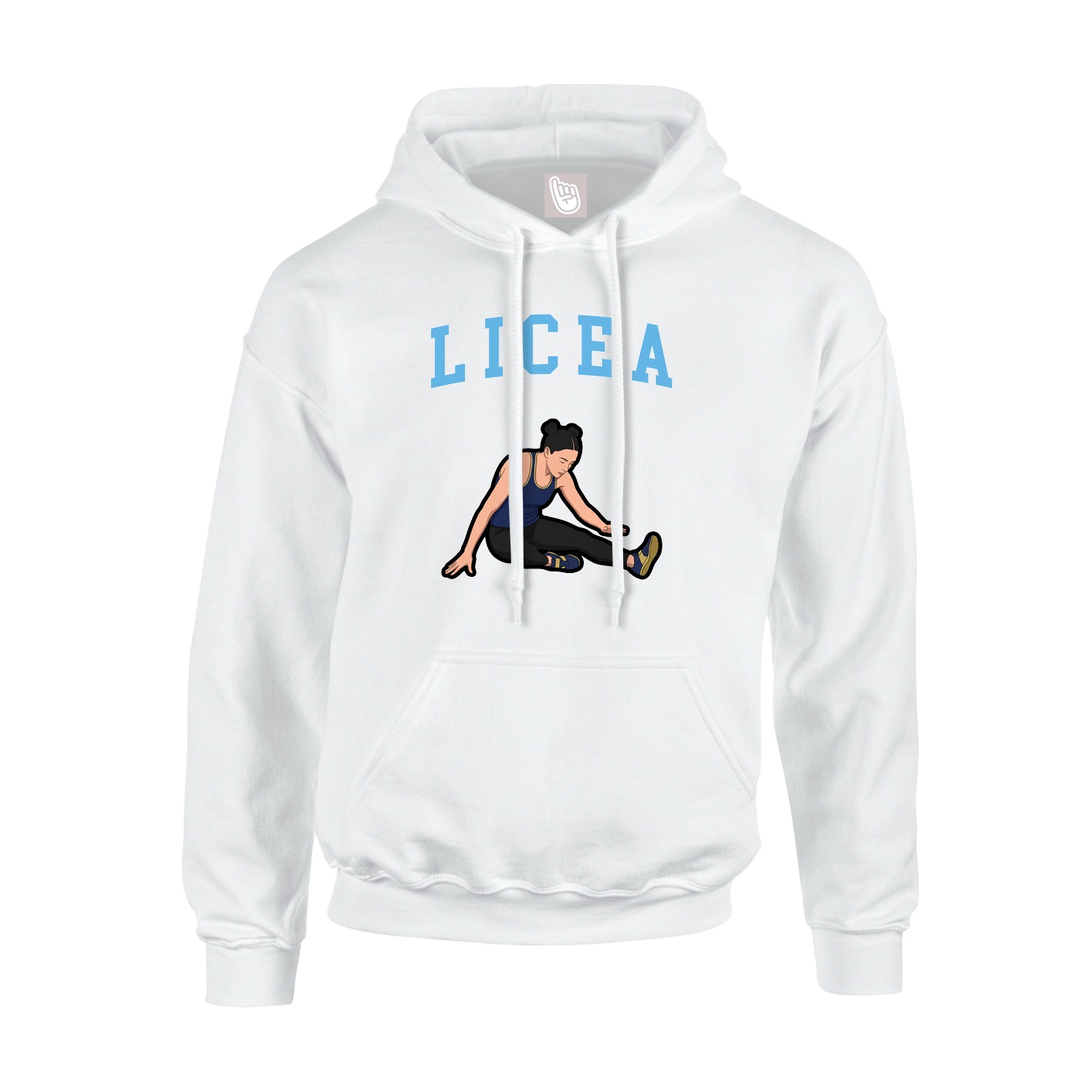 Youth Hoodie — Shirsey in White