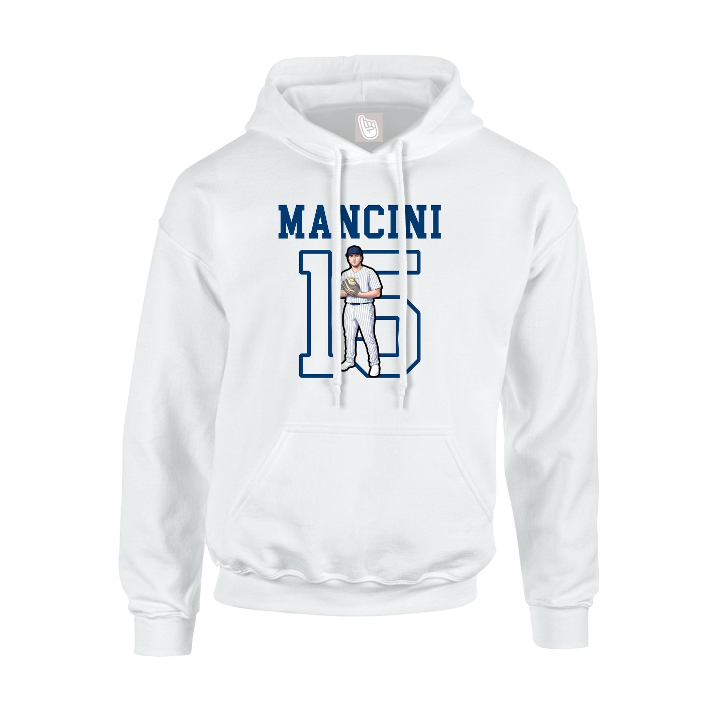 Hoodie — Shirsey in White