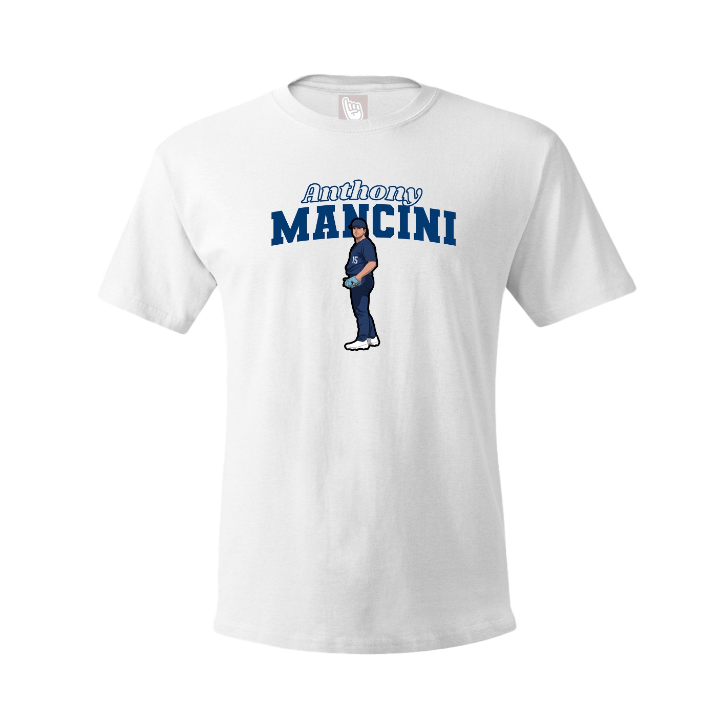 Tee — Name Arch in White
