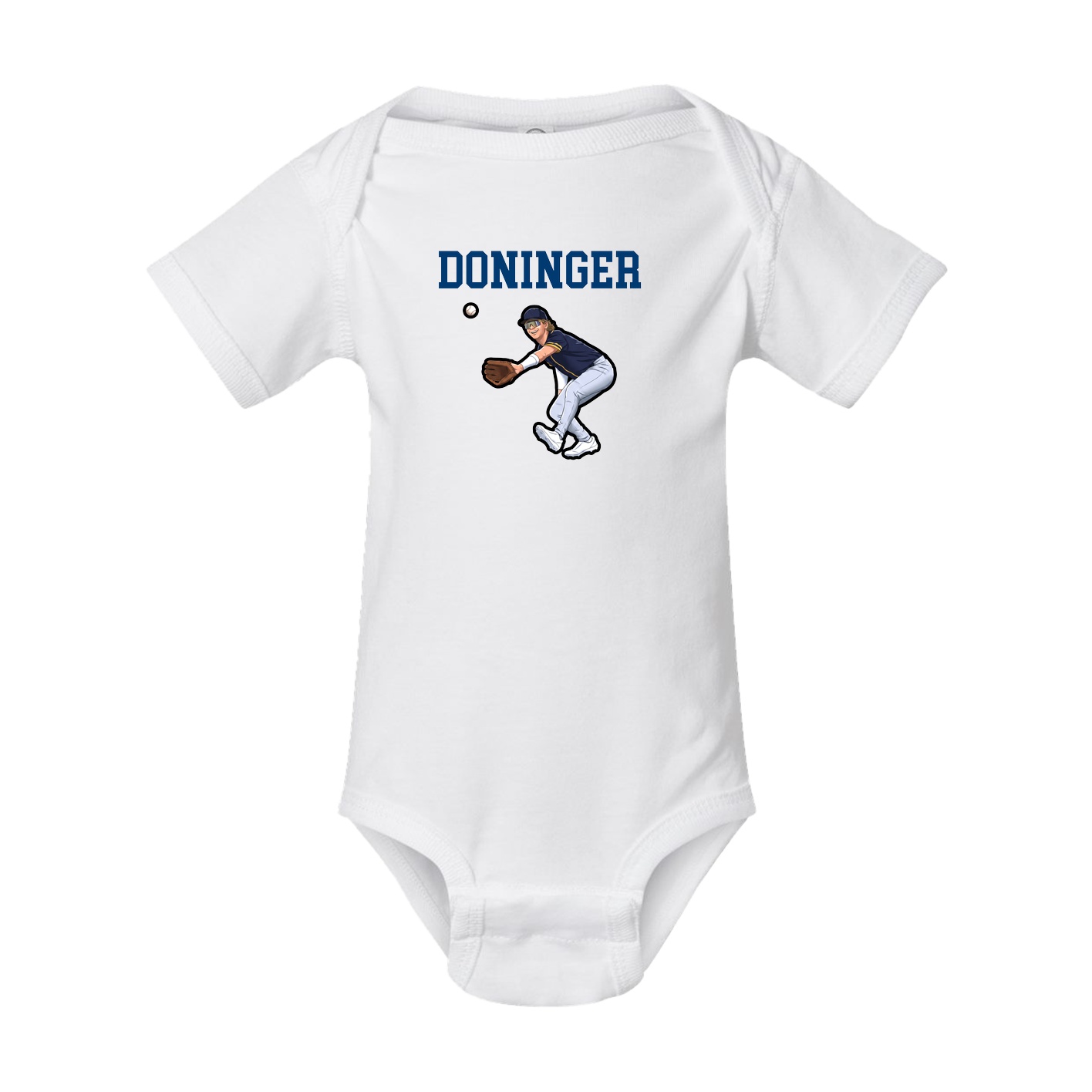 Baby Onesie — Shirsey in White