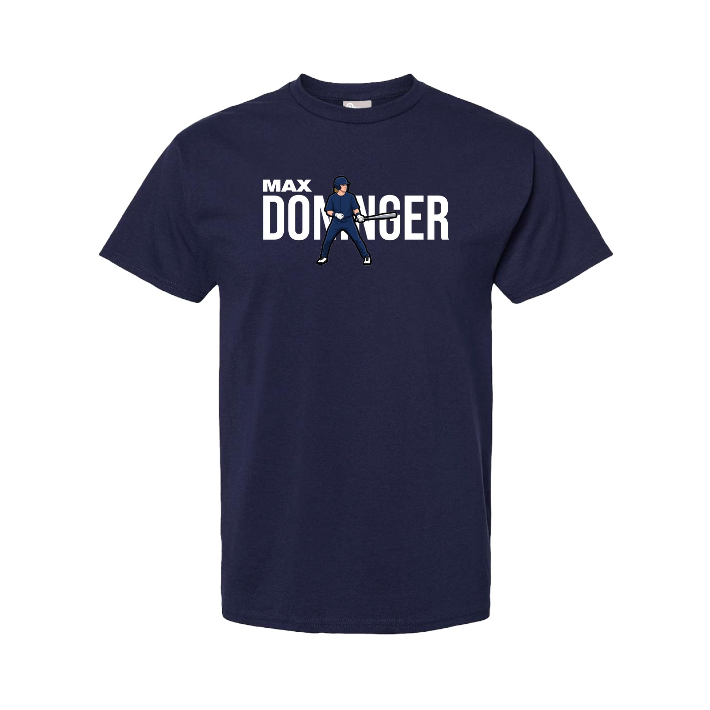 Youth Tee — Player Name in Navy