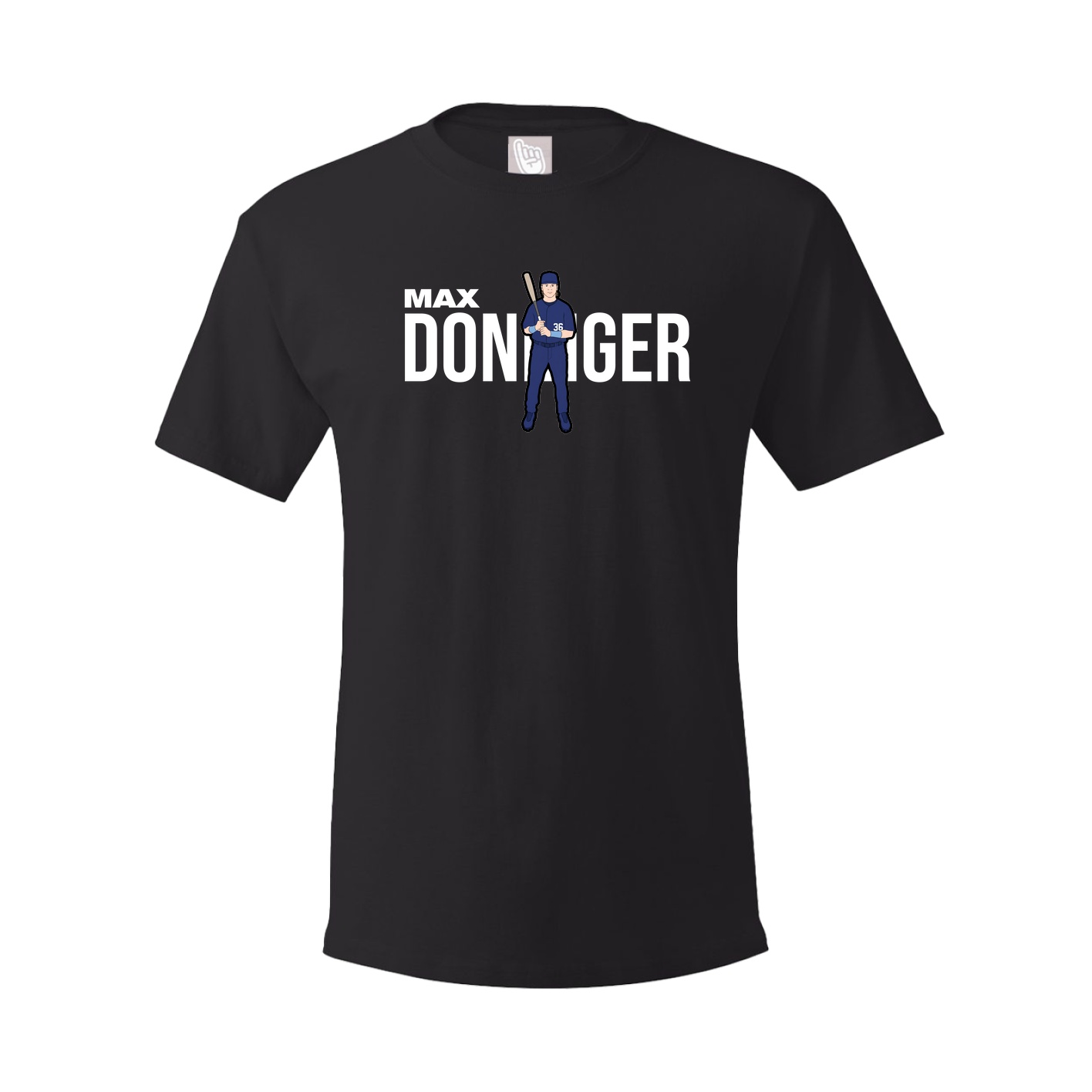Youth Tee — Player Name in Black