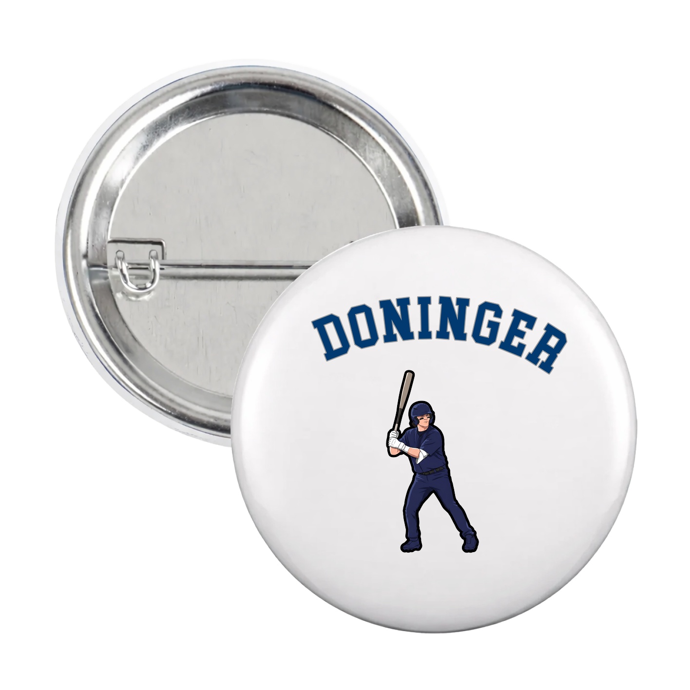 Game Day Button — Shirsey Arch in White