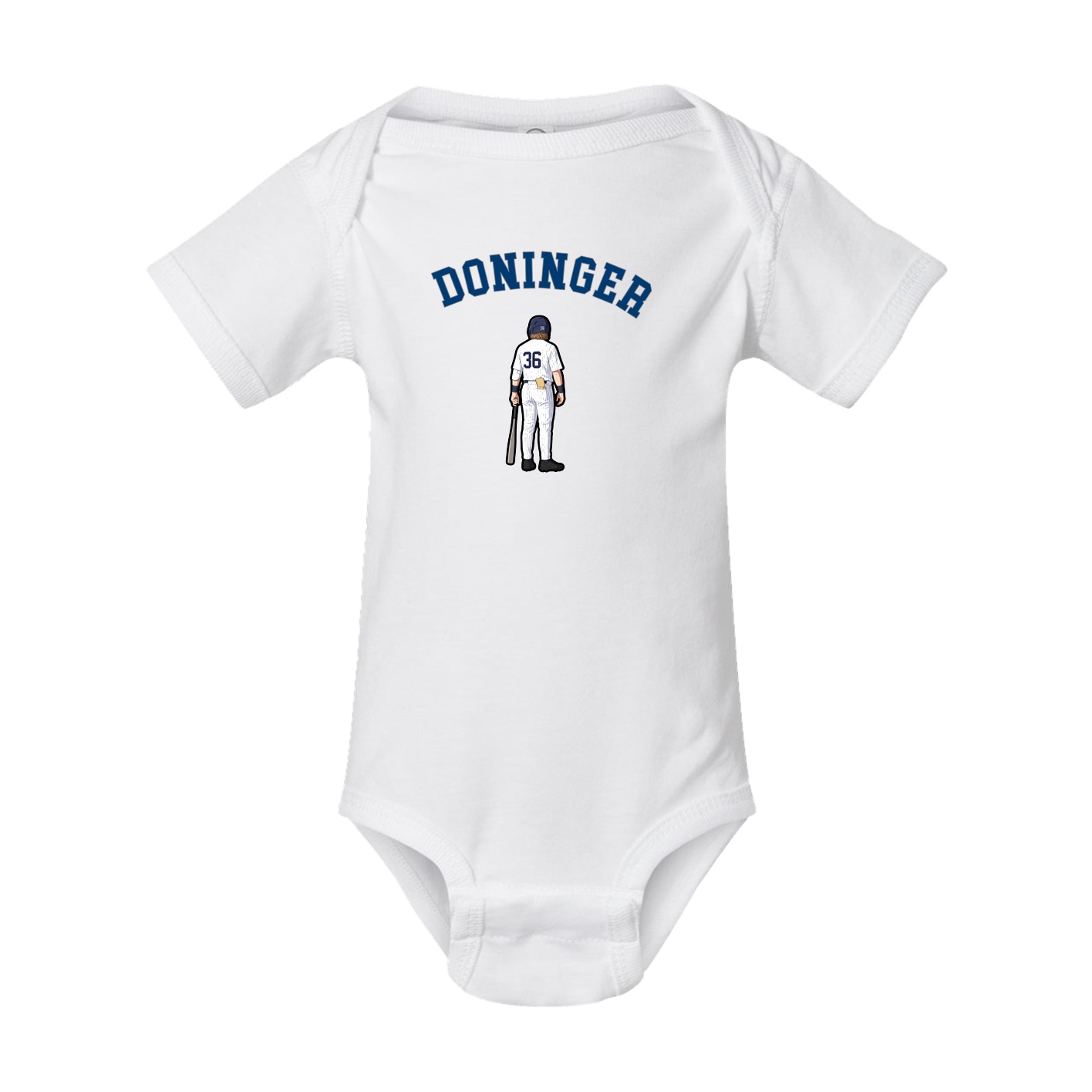 Baby Onesie — Shirsey Arch in White