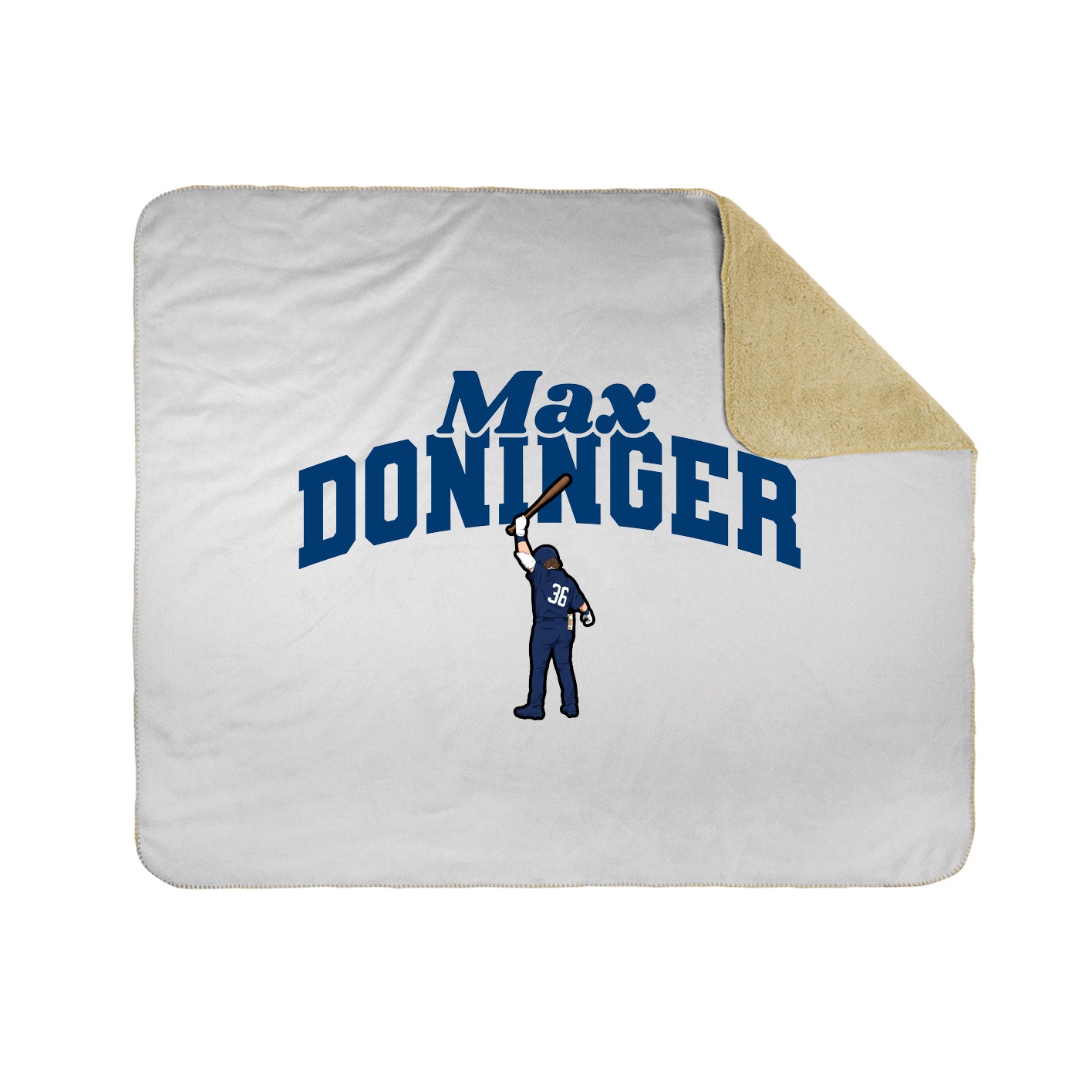 Throw Blanket — Signature Arch in White
