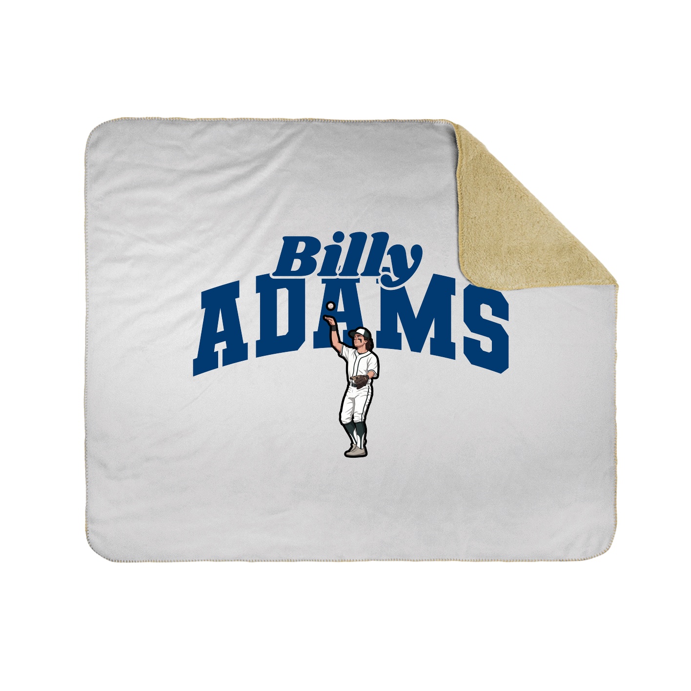 Throw Blanket — Signature Arch in White