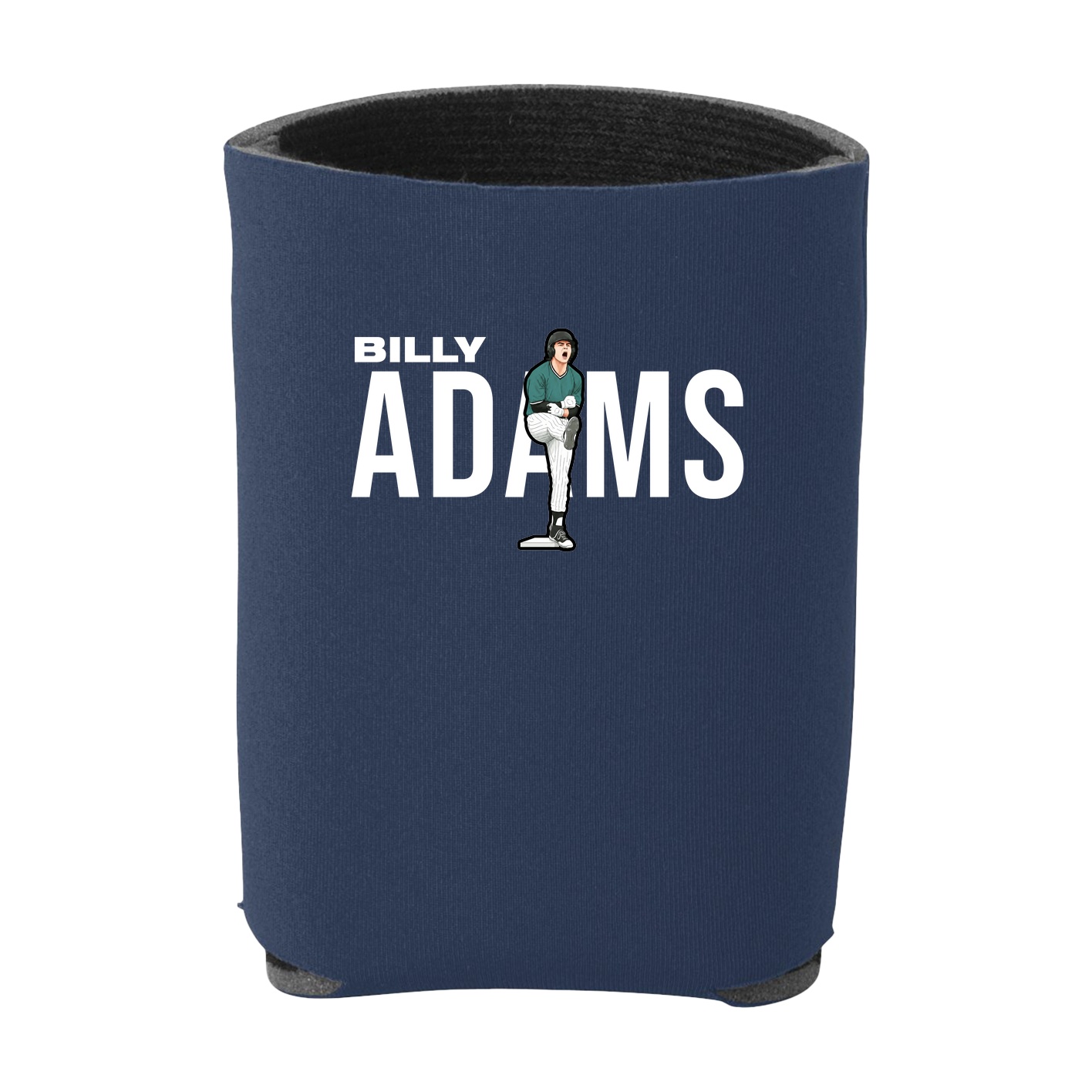 Can Holder — Player Name in Navy