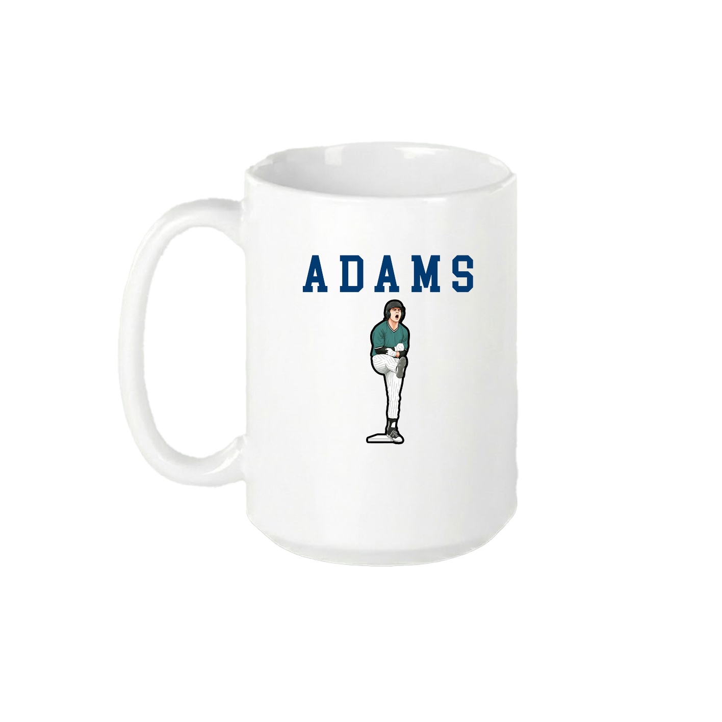 15oz Coffee Mug — Shirsey in White