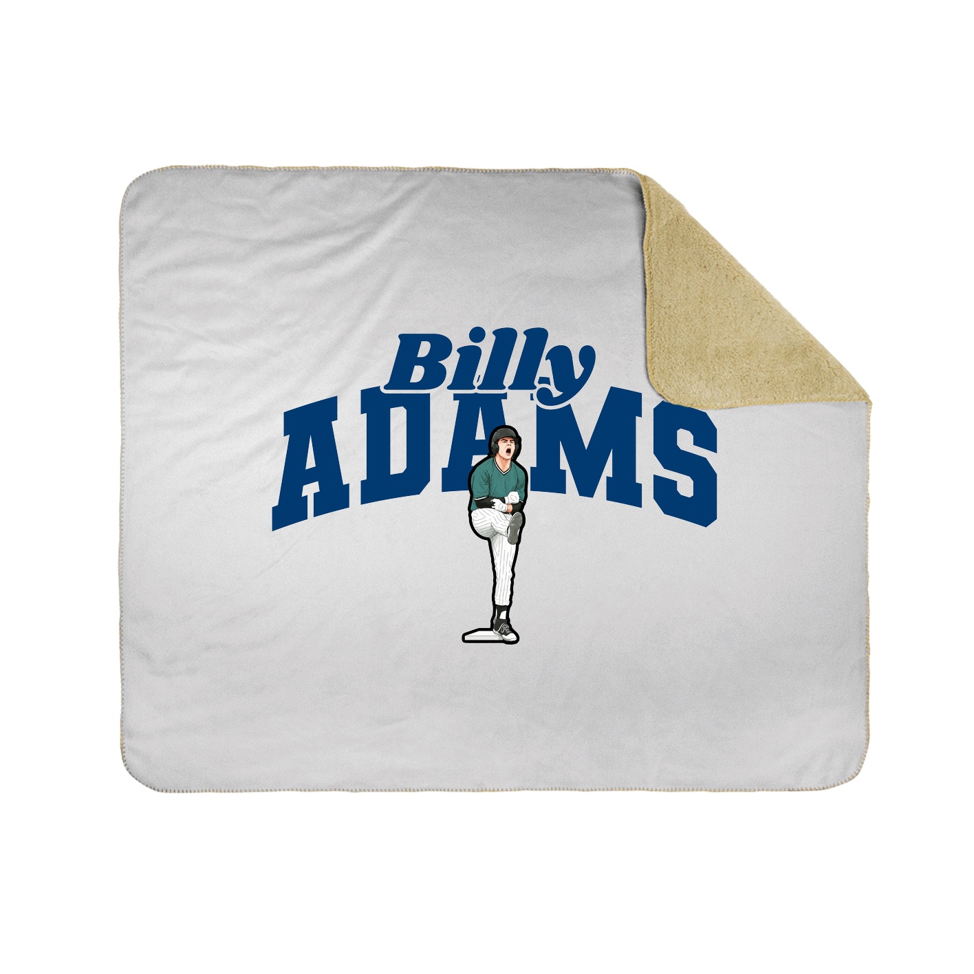 Throw Blanket — Signature Arch in White