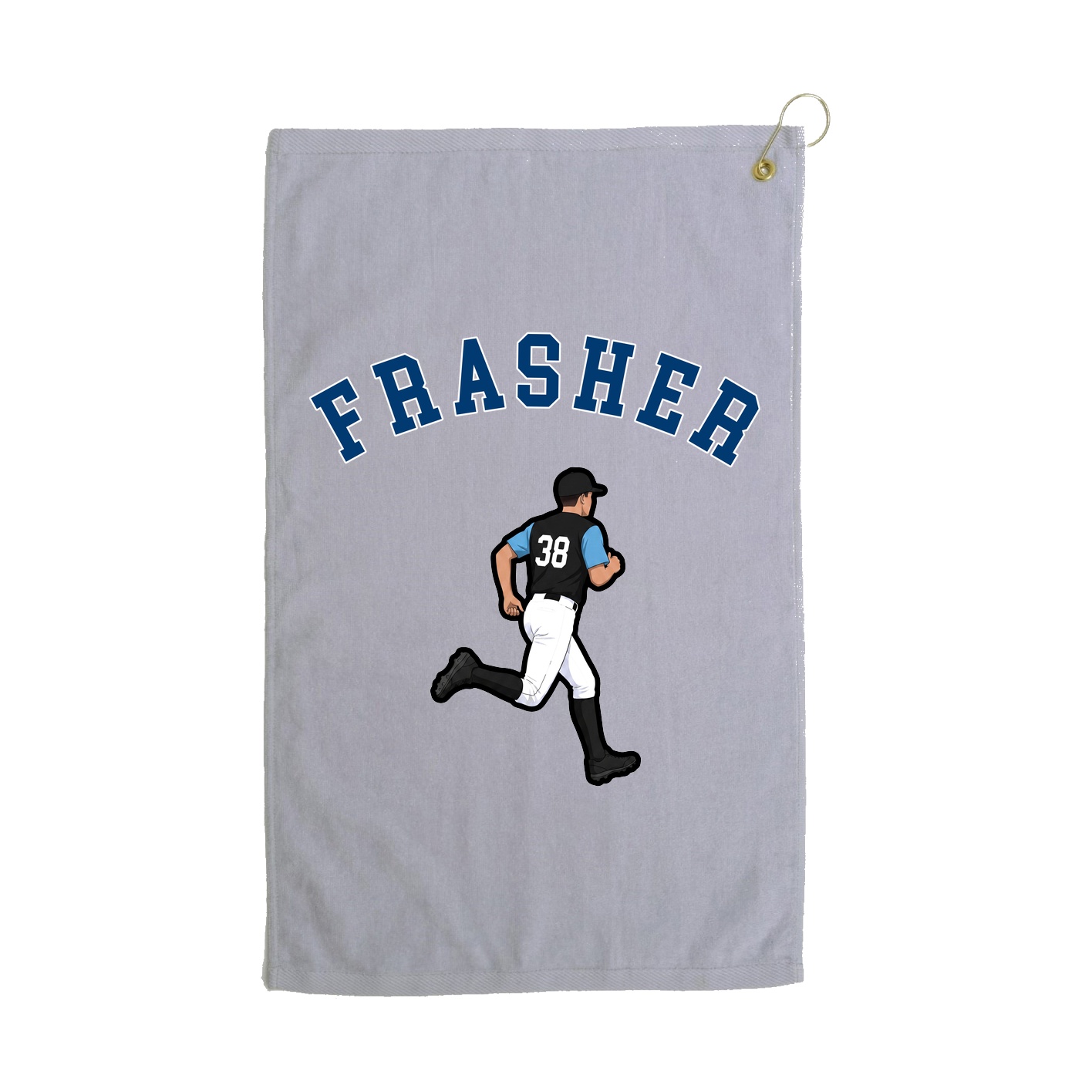 Golf Towel — Shirsey Arch in Grey