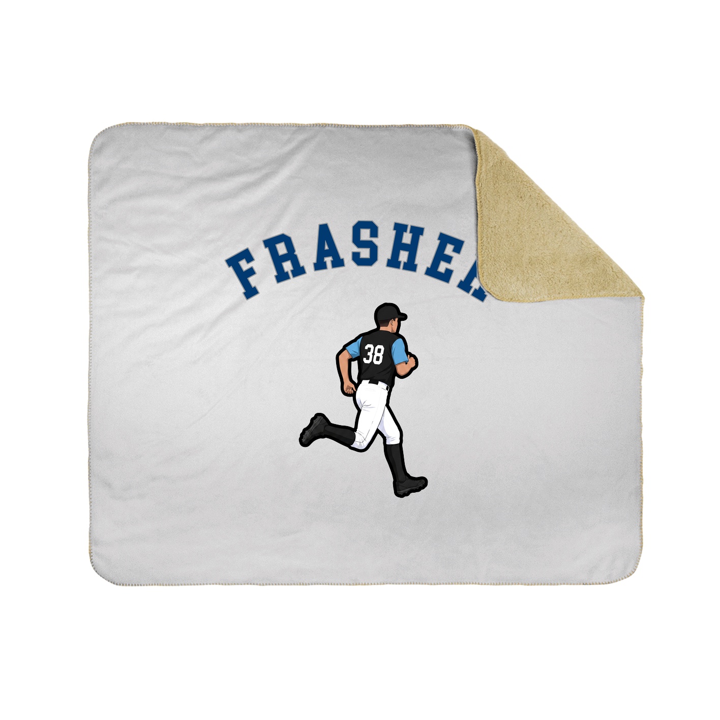 Throw Blanket — Shirsey Arch in White
