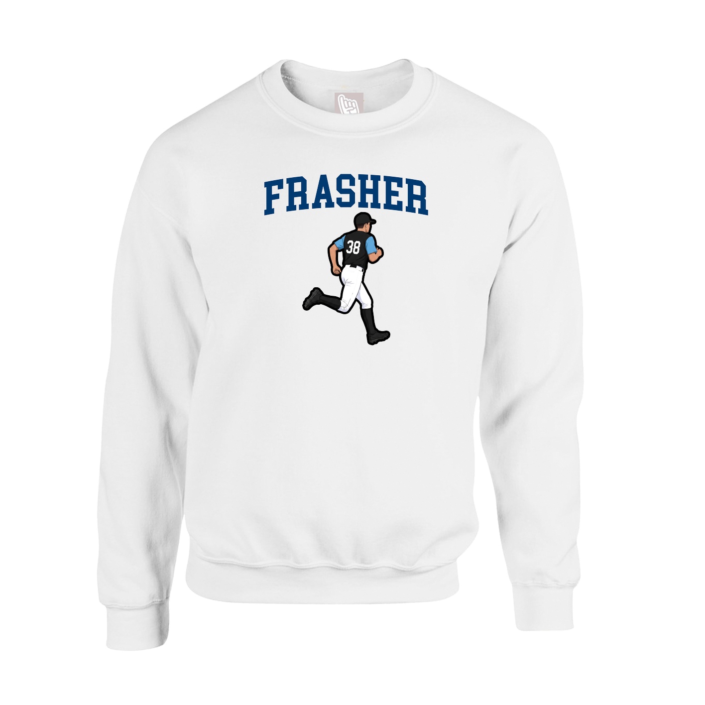 Fleece Crew — Shirsey in White