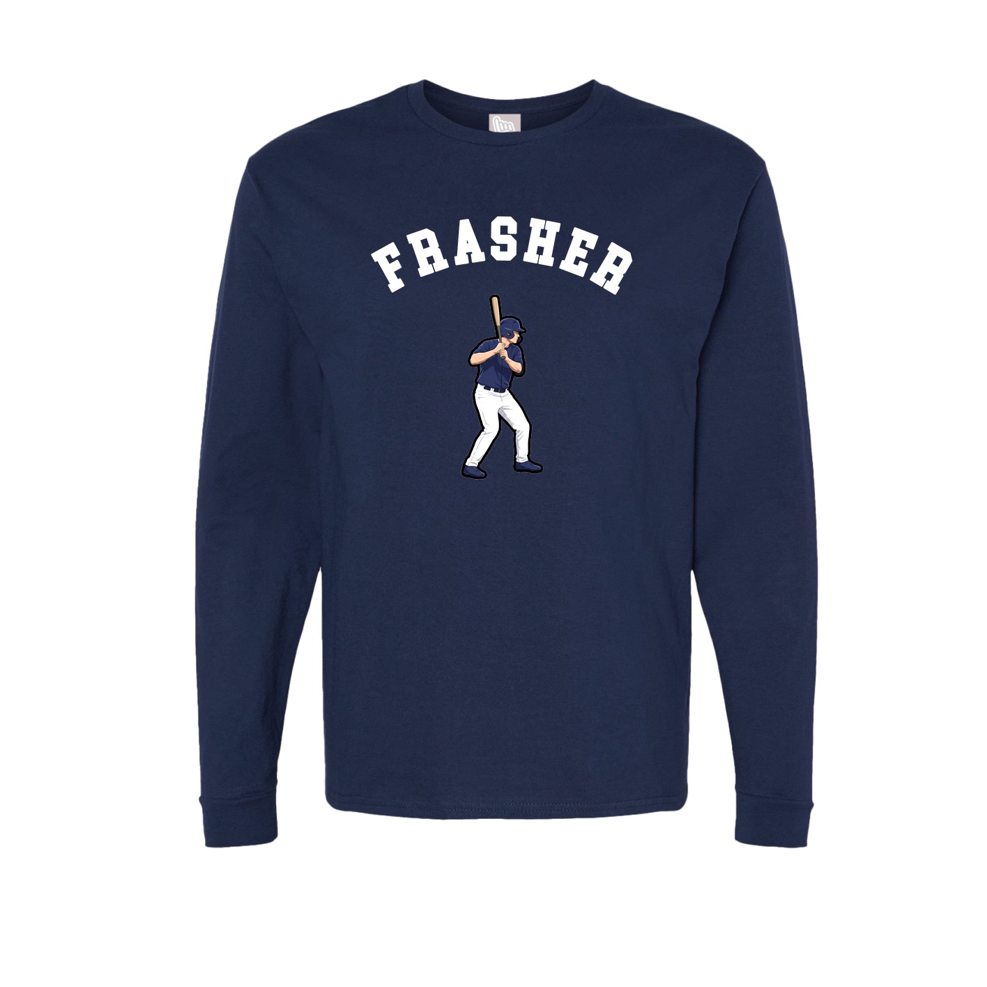 Long Sleeve Tee — Shirsey Arch in Navy