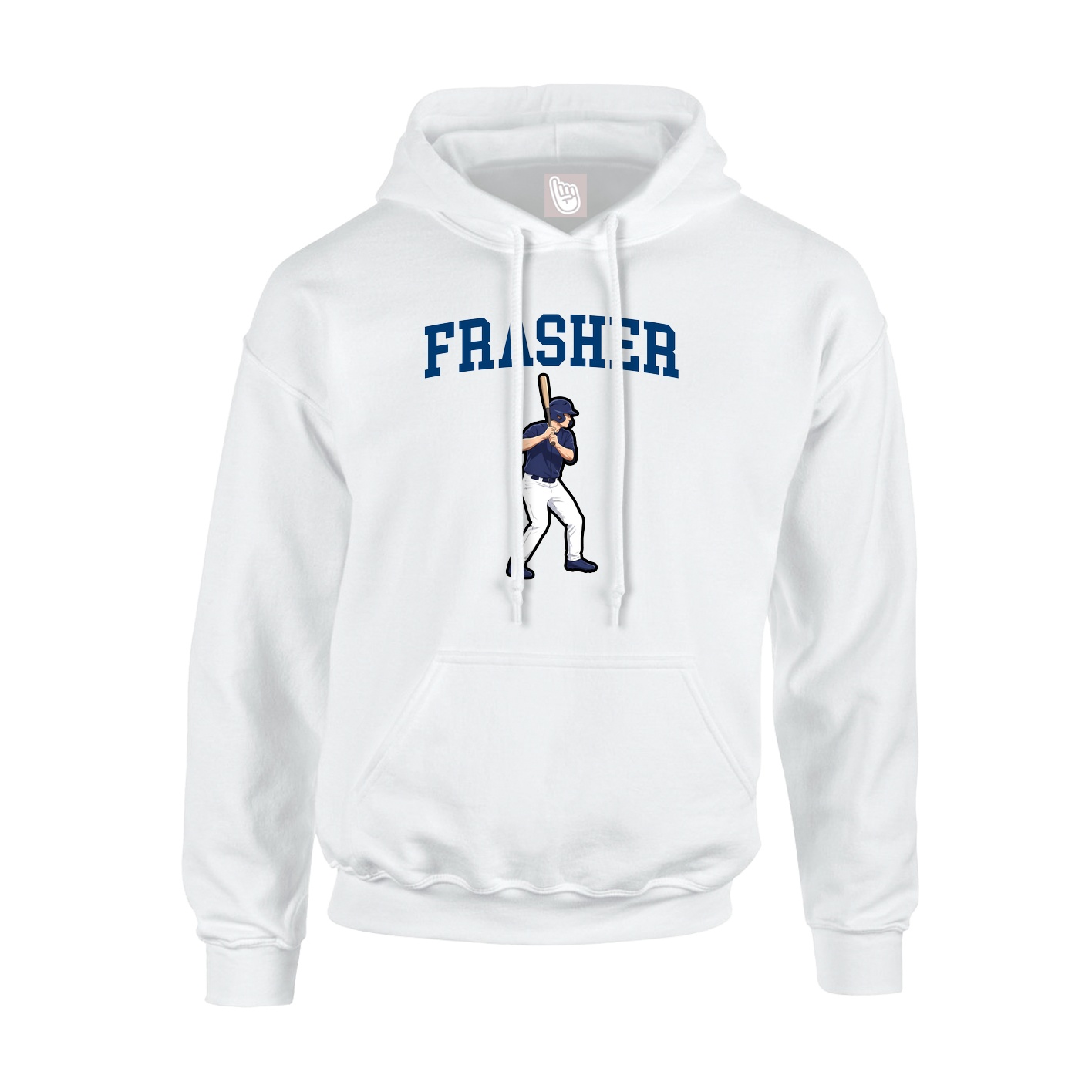 Hoodie — Shirsey in White