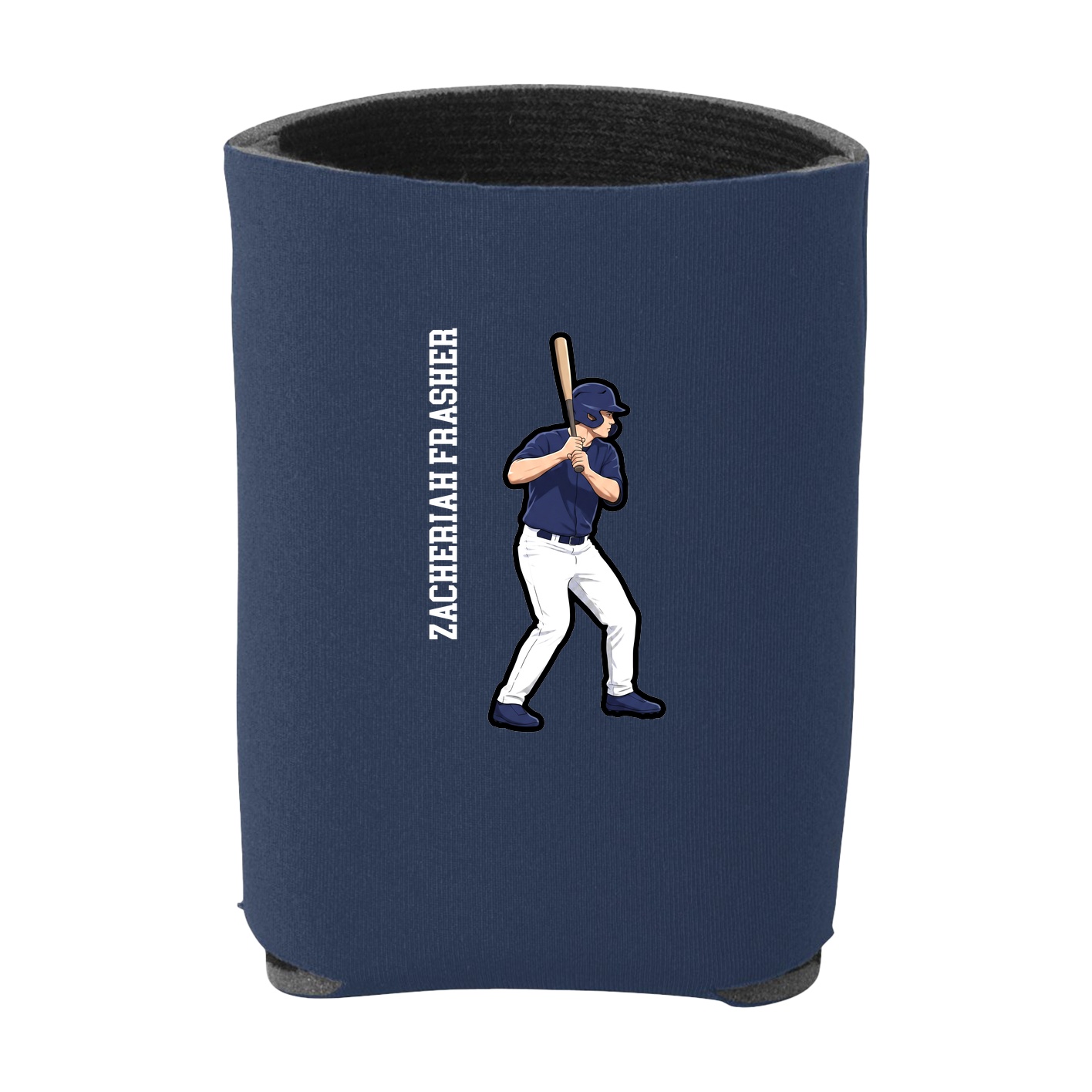 Can Holder — Name Vertical in Navy