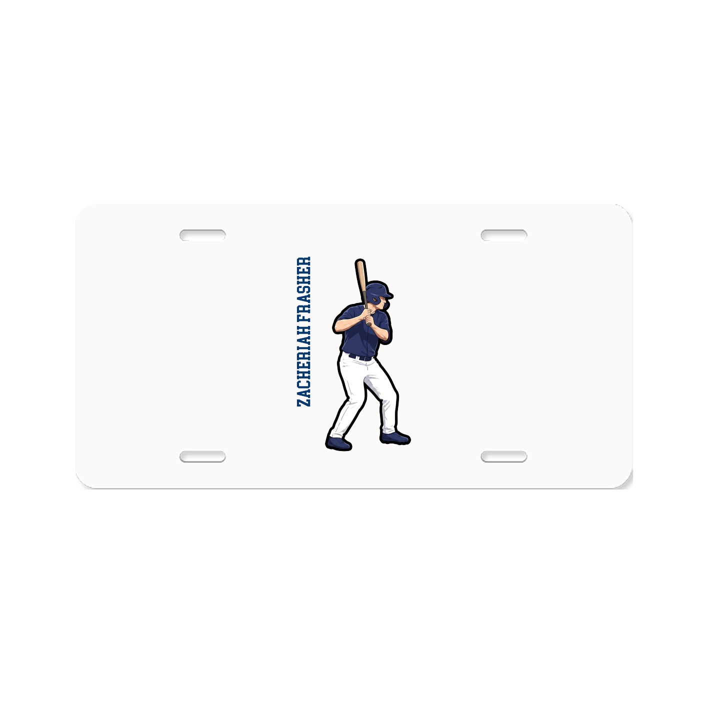 Aluminum License Plate