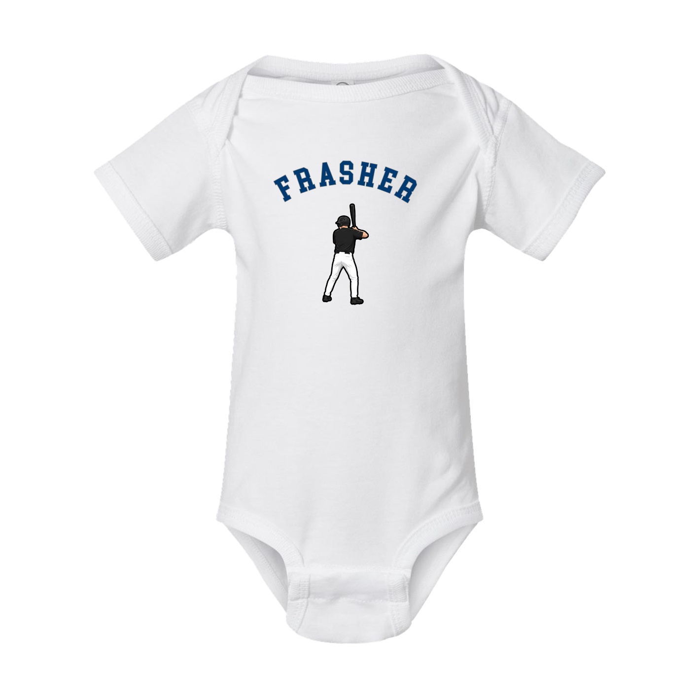 Baby Onesie — Shirsey Arch in White